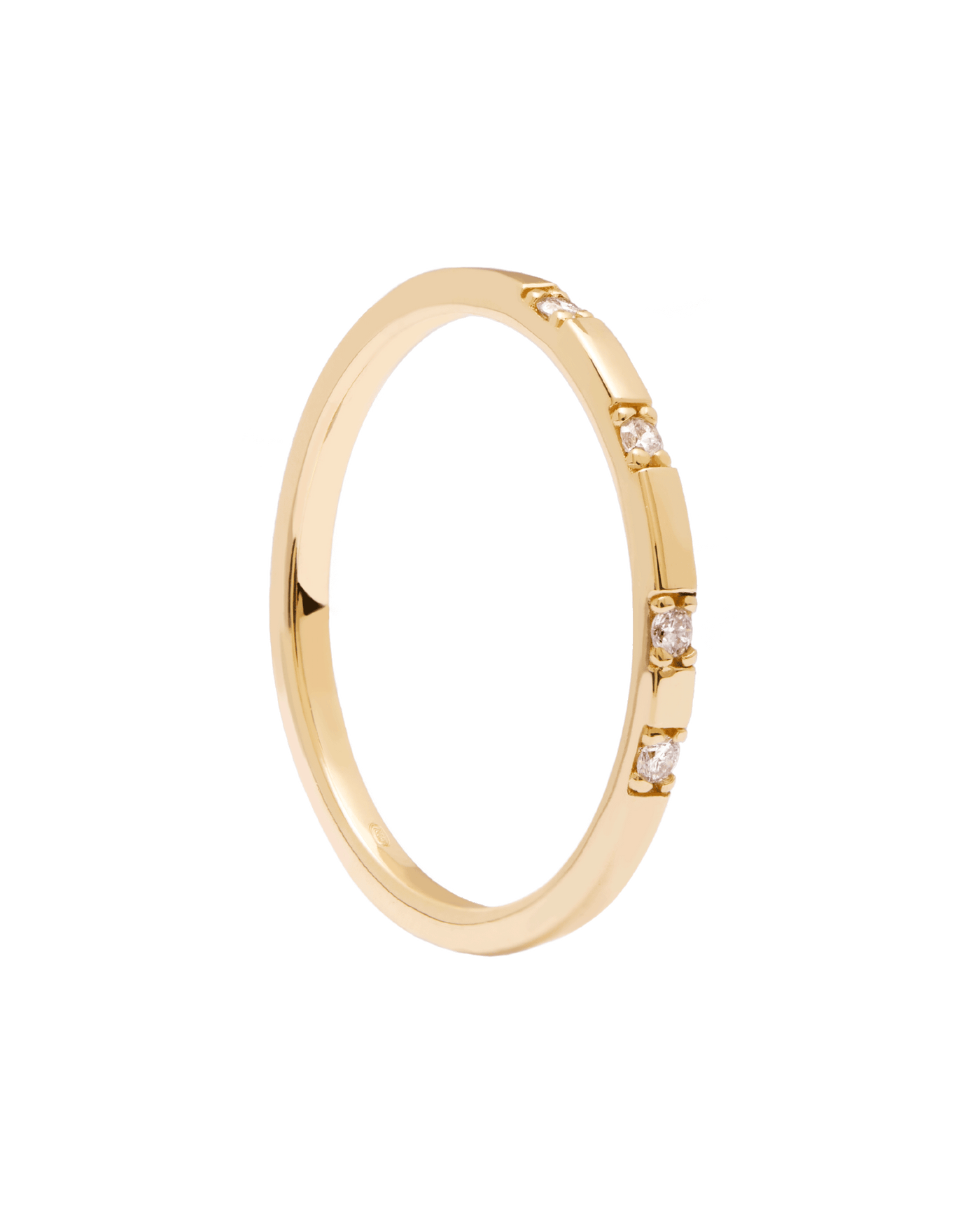 Anello in Diamanti e Oro Frosty - 
  
    Oro 18K
  
