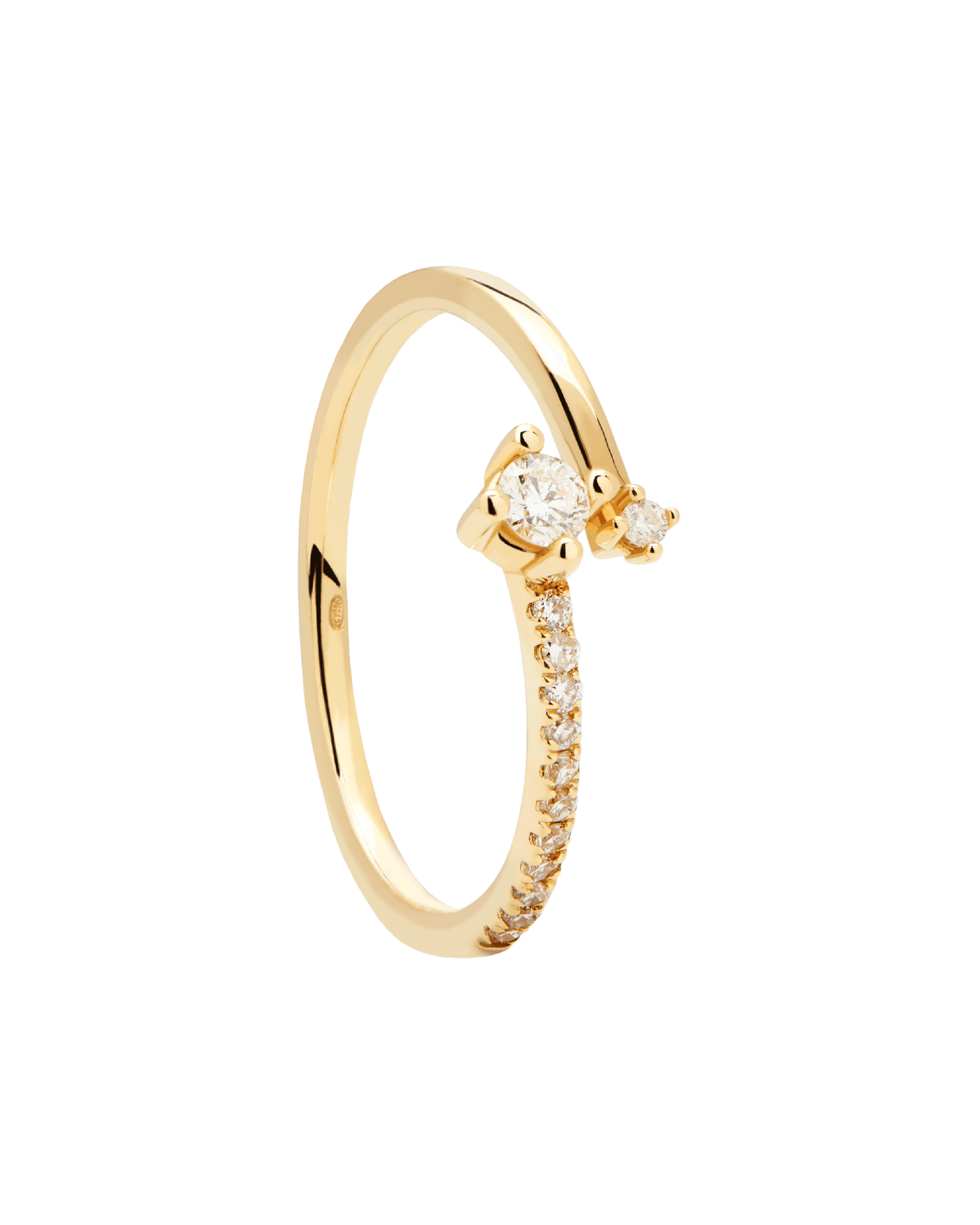 Anello in Diamanti e Oro Swing - 
  
    Oro 18K
  
