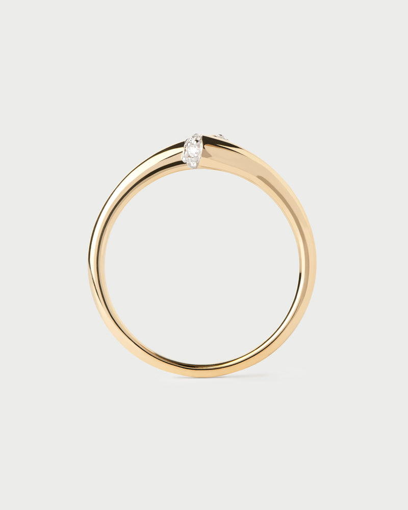 Anello in diamanti e oro Eclipse - 
  
    Oro 18K
  

