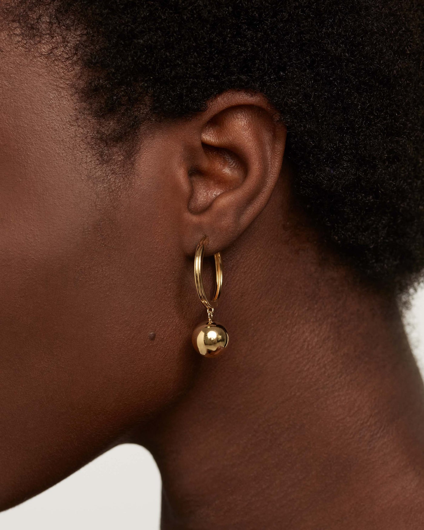 Boucles D'Oreilles Super Future - 
  
    Argent massif / Placage Or 18 Ct
  
