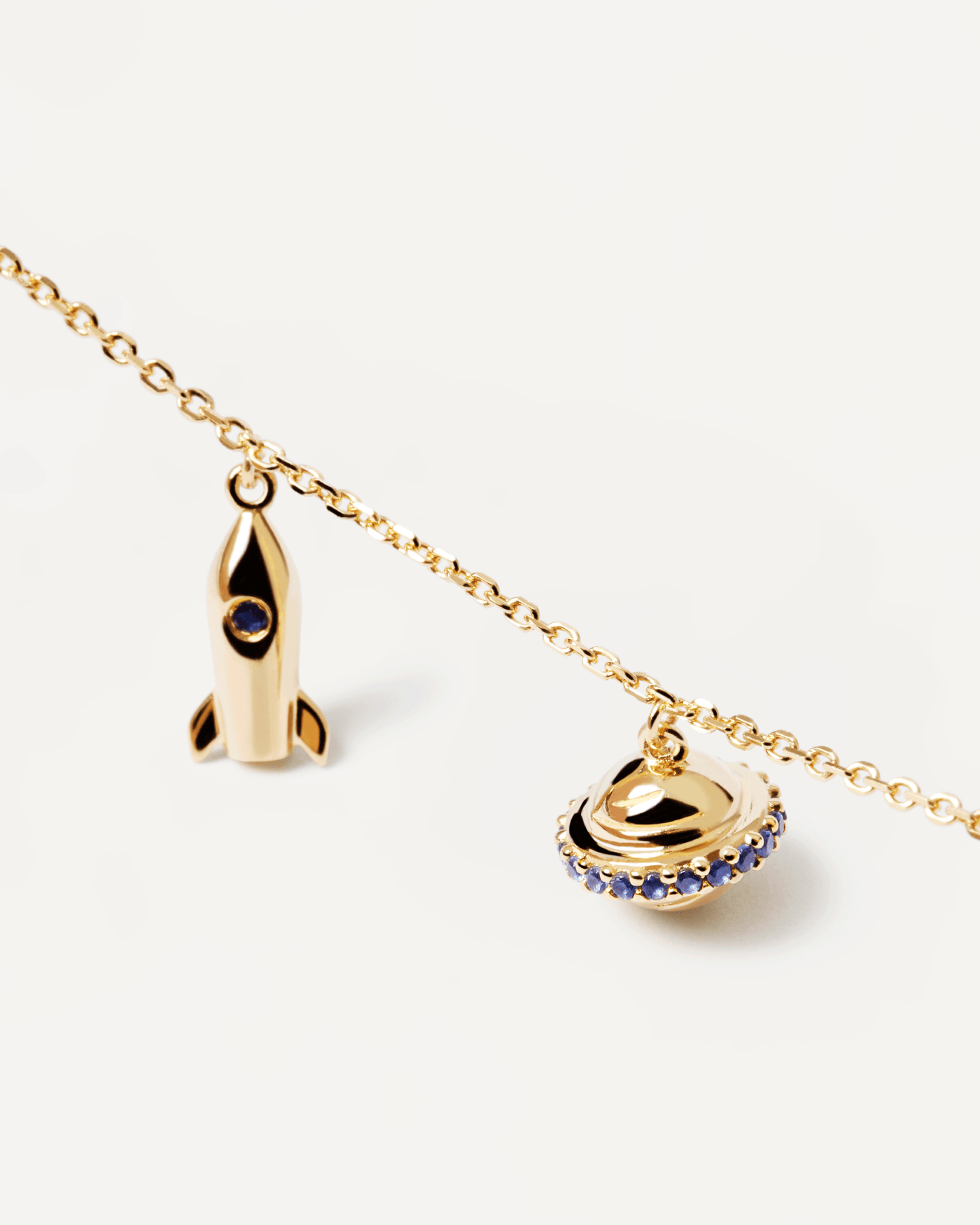 Collana Les Petites - 
  
    Argento sterling / Placcatura in Oro 18K
  
