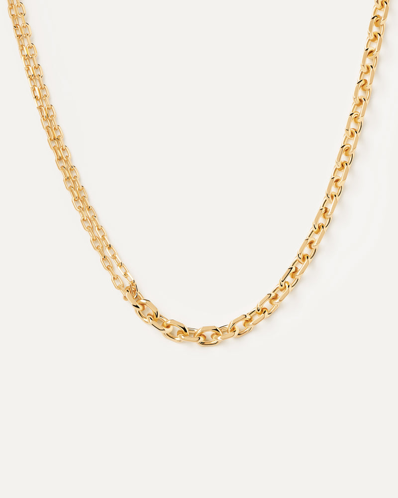 Vesta Chain Necklace - 
  
    Brass / 18K Gold plating
  
