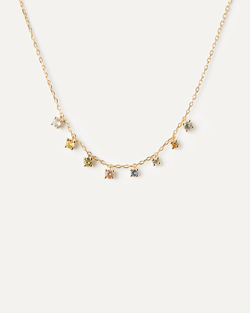 Collana Rainbow Salsa - 
  
    Argento sterling / Placcatura in Oro 18K
  
