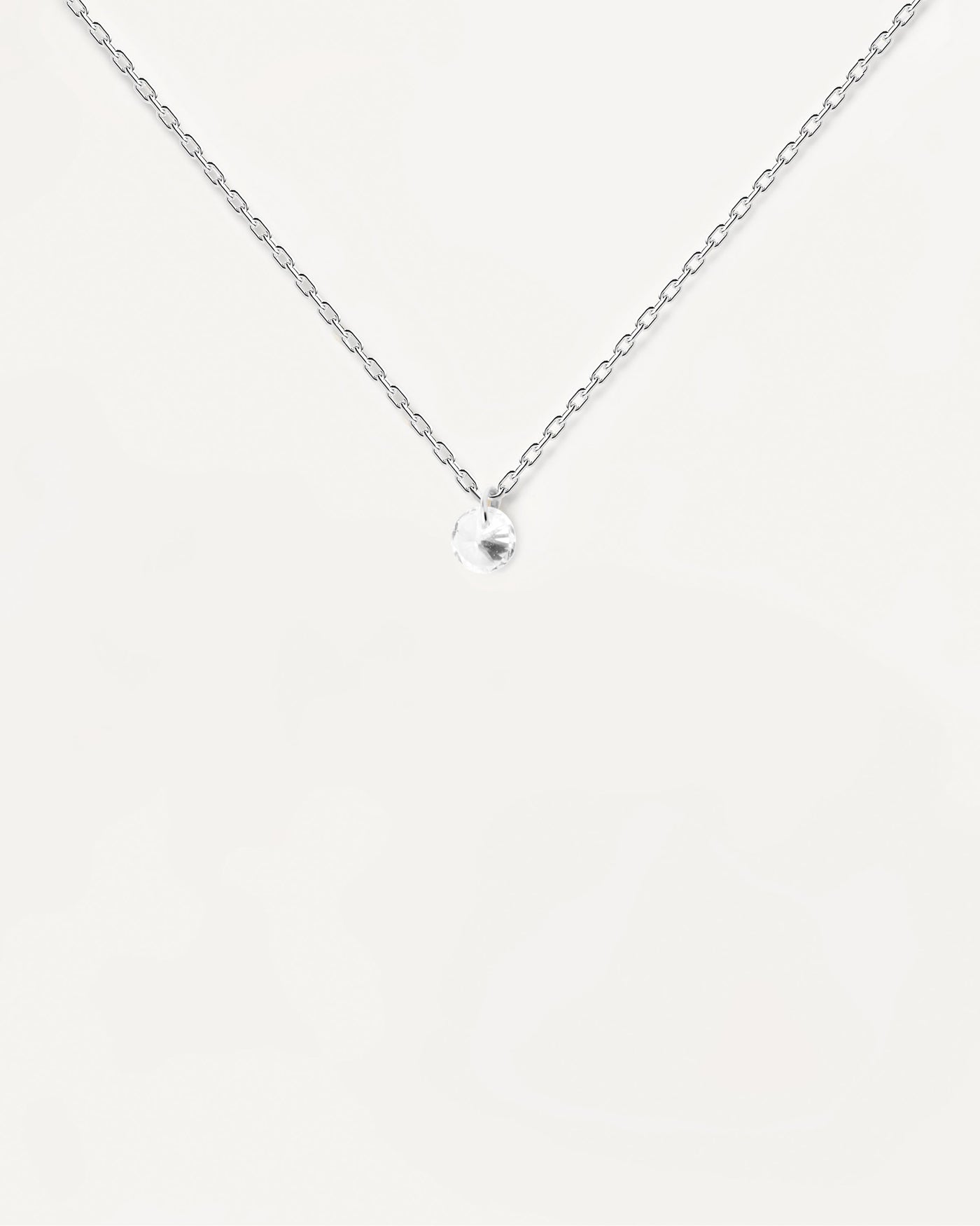 Joy Silver solitary Necklace - 
  
    Sterling Silver
  
