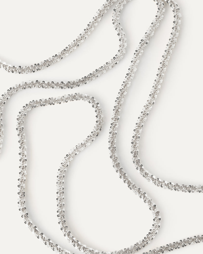 Sparkle silver chain necklace - 
  
    Sterling Silver
  
