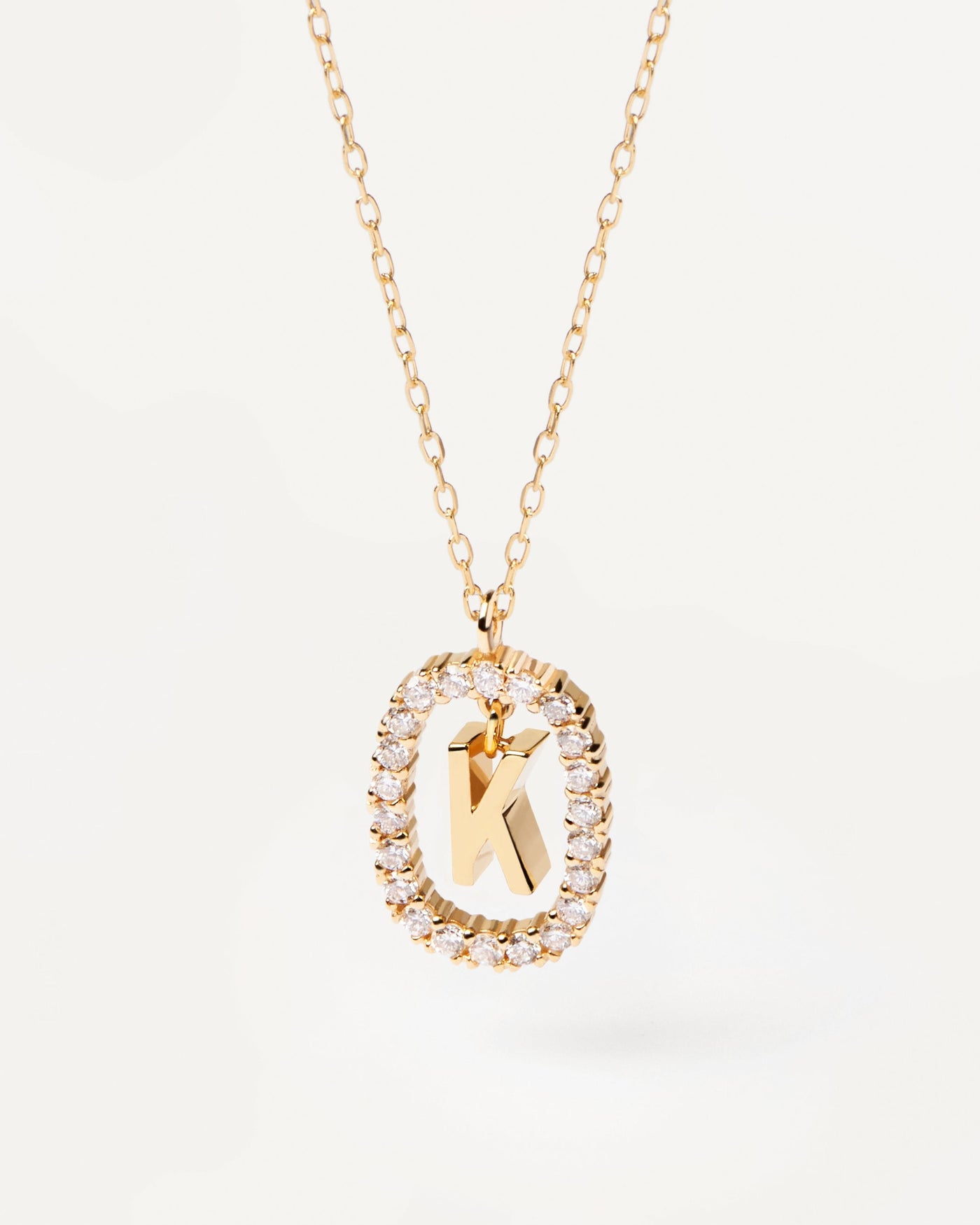 Collares de Diamantes y Oro Amarillo Letras - 
  
    Oro 18K
  
