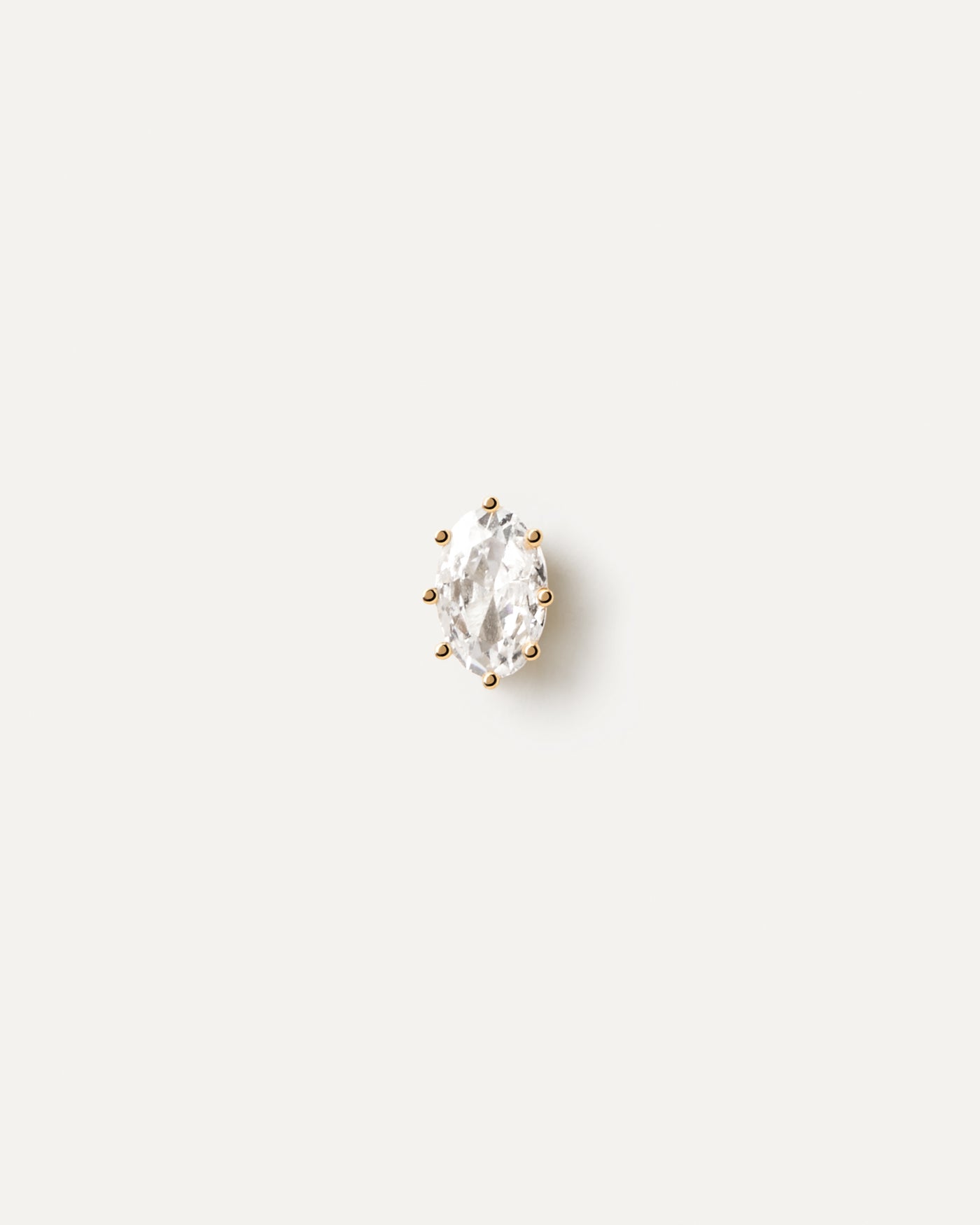 Umai Single Earring - 
  
    Sterling Silver / 18K Gold plating
  
