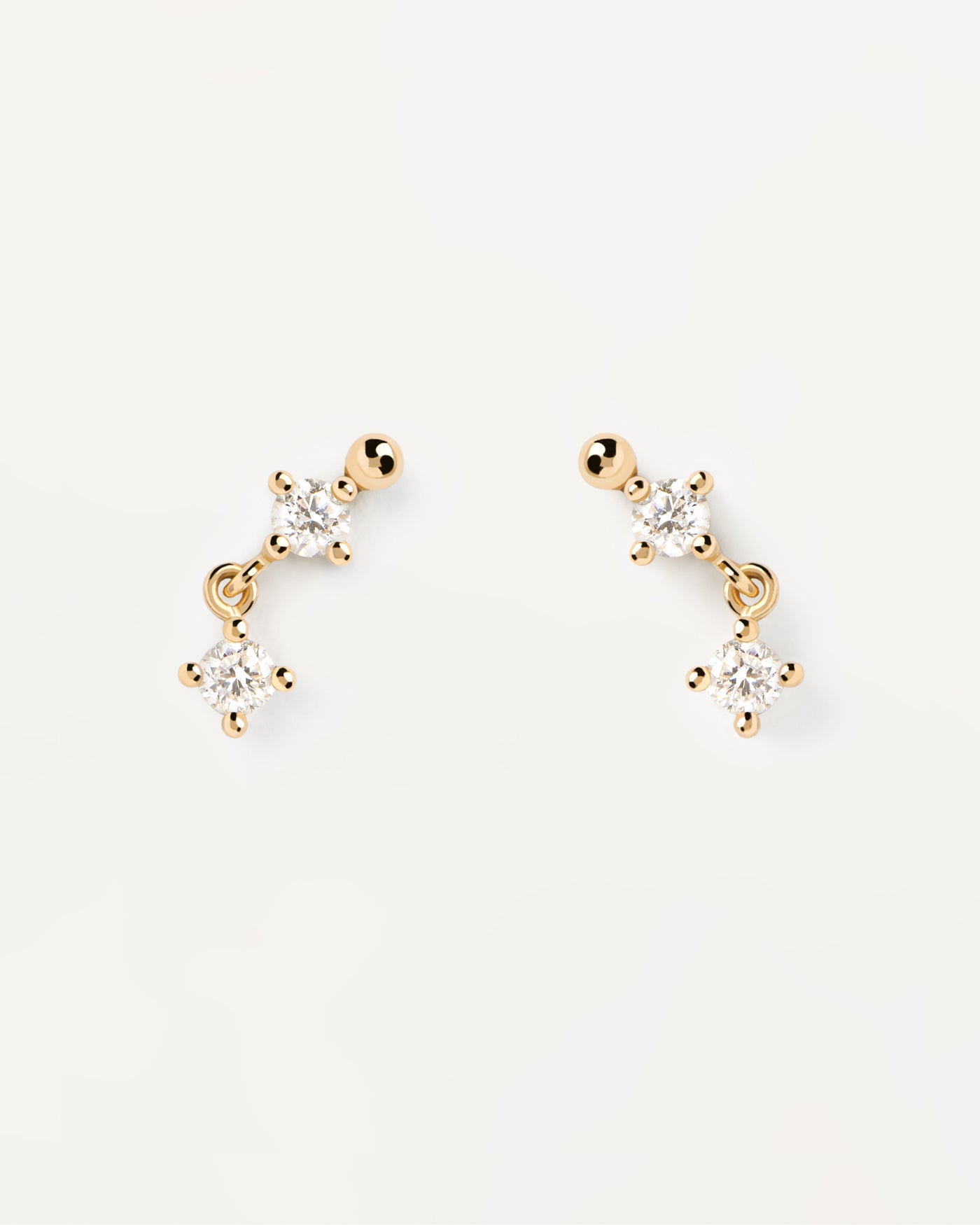 Diamonds and gold Soho Single Earring - 
  
    18K Gold
  
