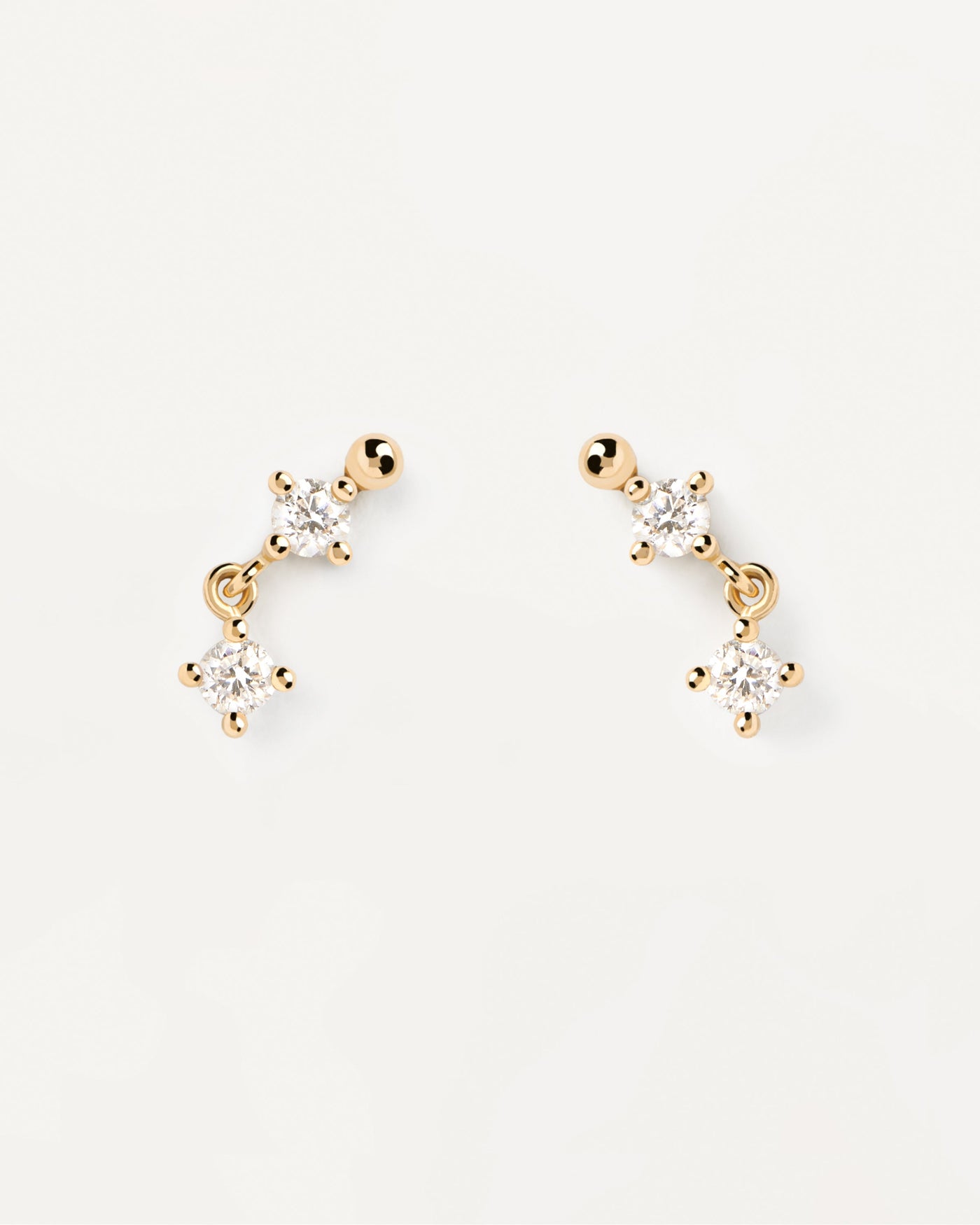 Diamonds and gold Soho Single Earring - 
  
    18K Gold
  
