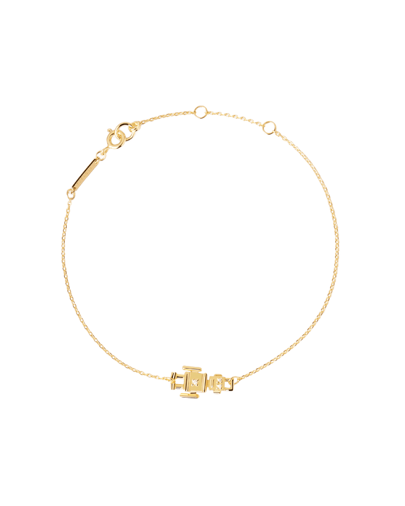Robert Bracelet - 
  
    Sterling Silver / 18K Gold plating
  
