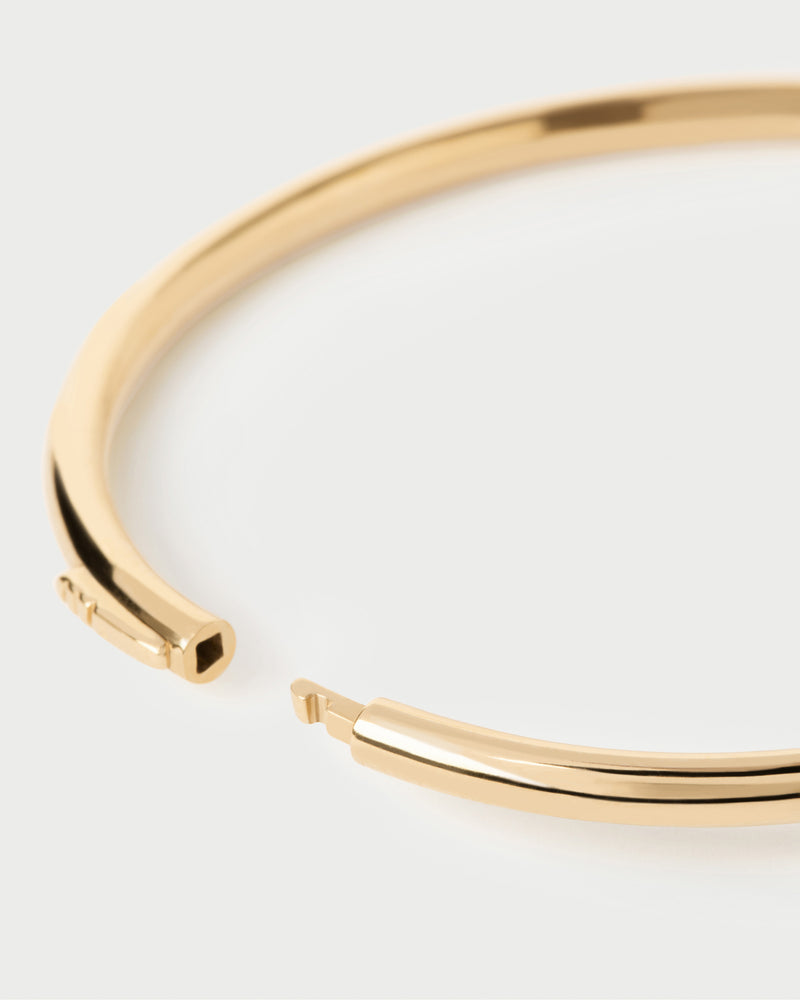 Bracciale rigido Twist - 
  
    Argento sterling / Placcatura in Oro 18K
  
