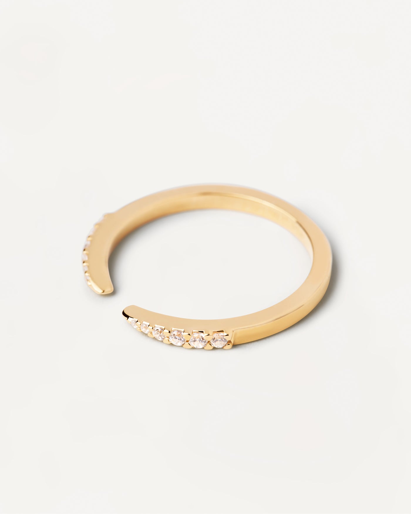 Anello Stare - 
  
    Argento sterling / Placcatura in Oro 18K
  
