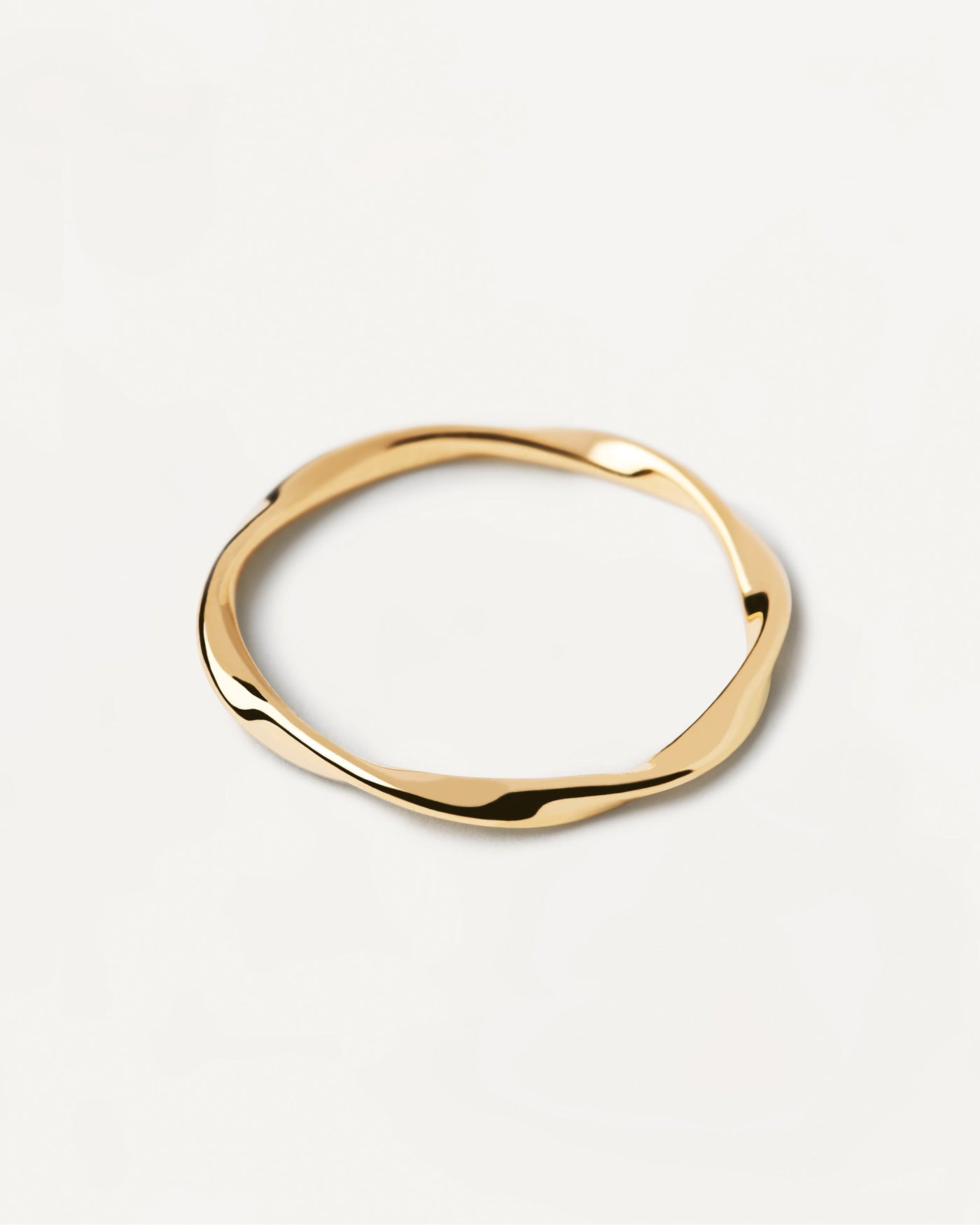 Anello Spiral - 
  
    Argento sterling / Placcatura in Oro 18K
  
