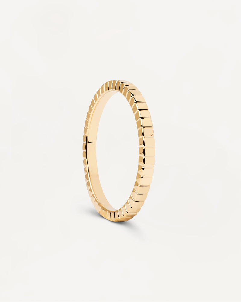 Lea Ring - 
  
    Sterling Silver / 18K Gold plating
  
