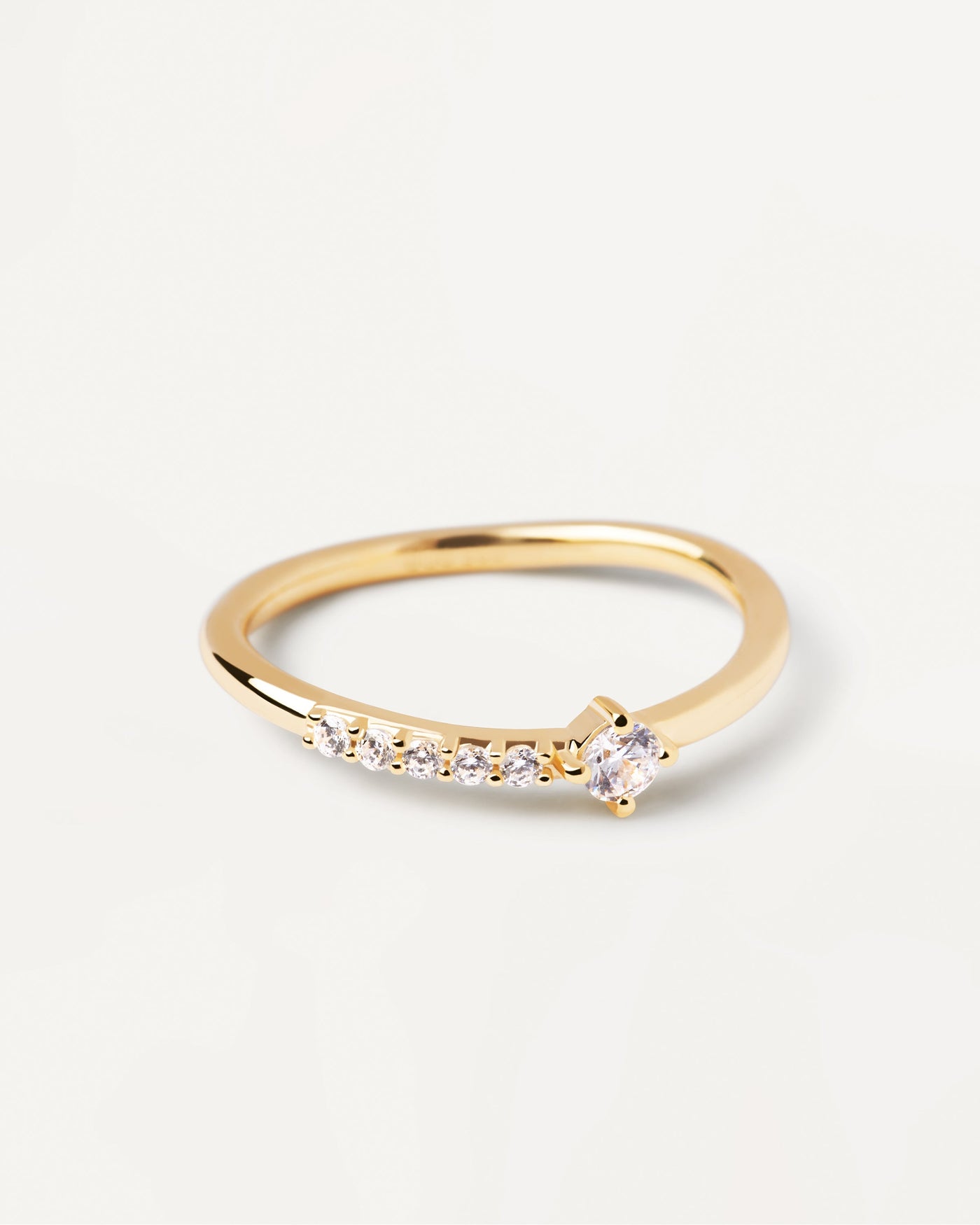 Anello Air - 
  
    Argento sterling / Placcatura in Oro 18K
  
