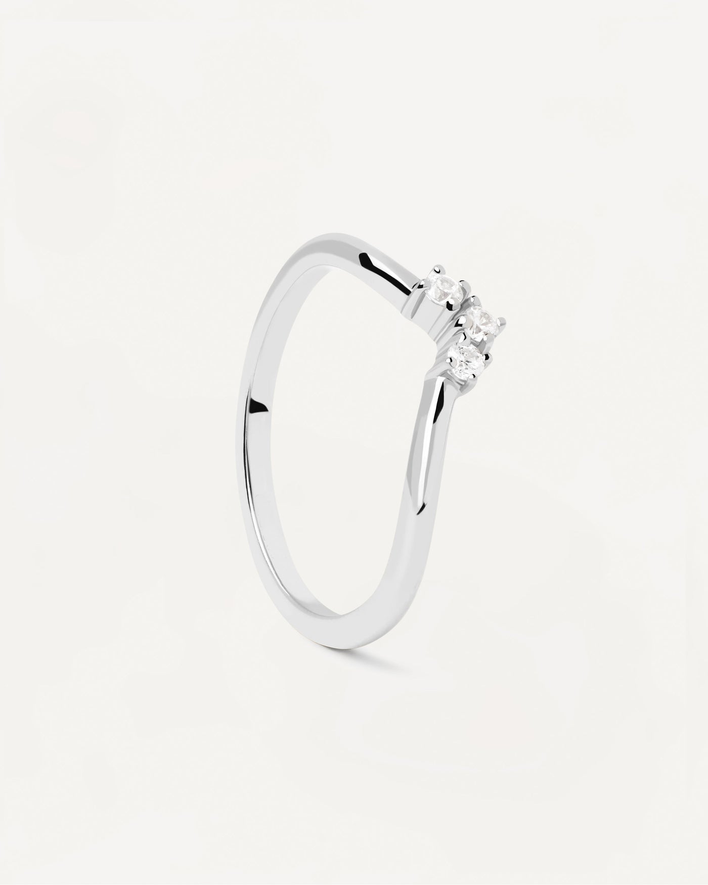 Mini Crown Silver Ring - 
  
    Sterling Silver
  
