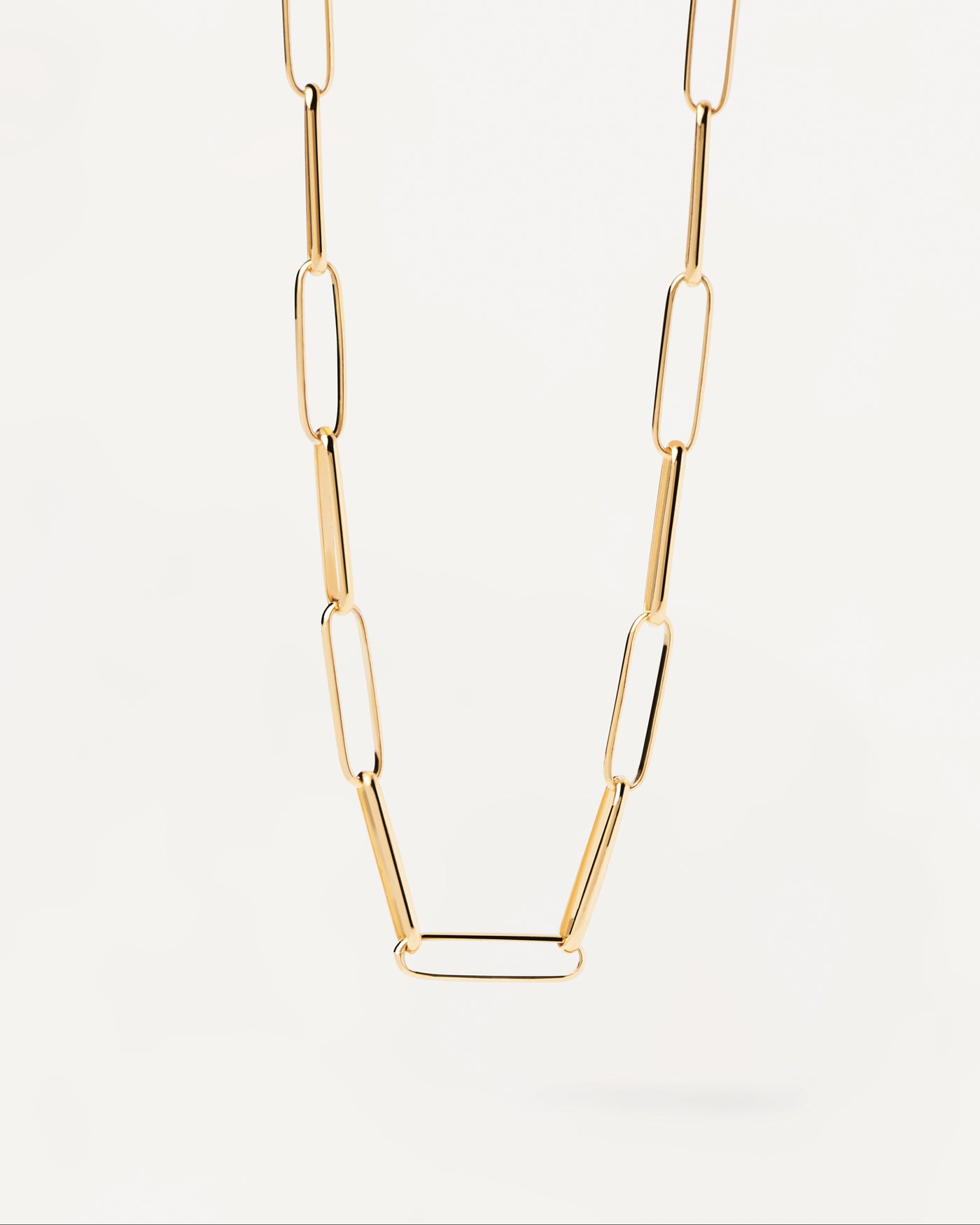 Big Statement Chain Necklace - 
  
    Sterling Silver / 18K Gold plating
  
