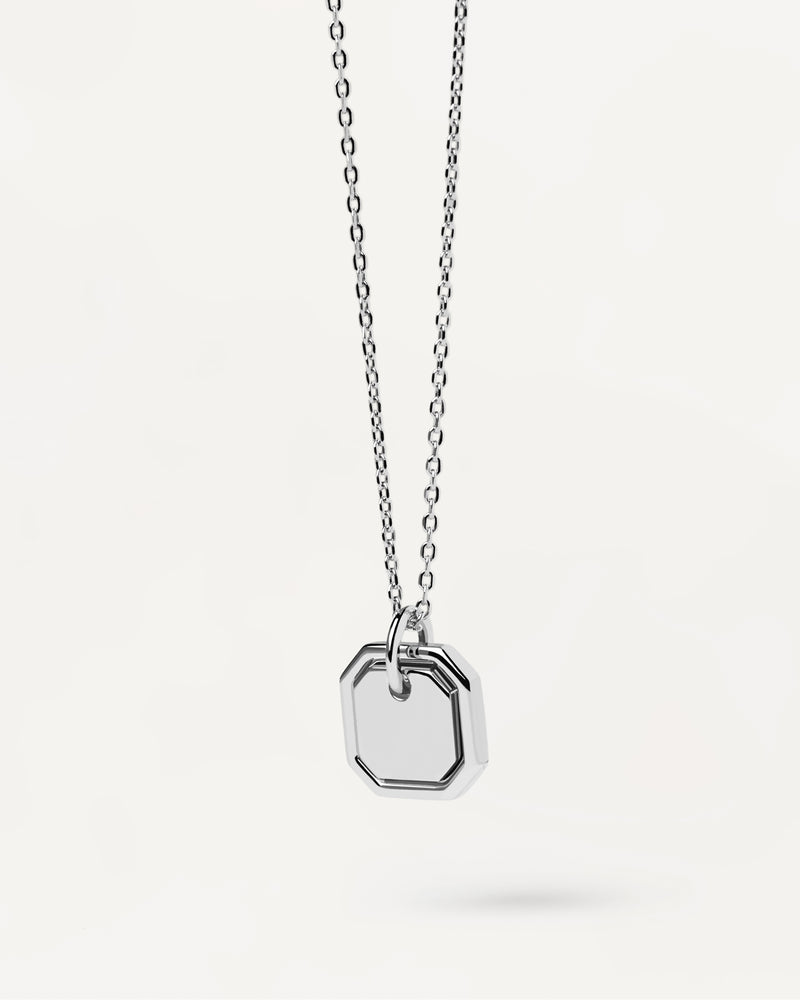 Octet Silver Necklace - 
  
    Argent massif
  
