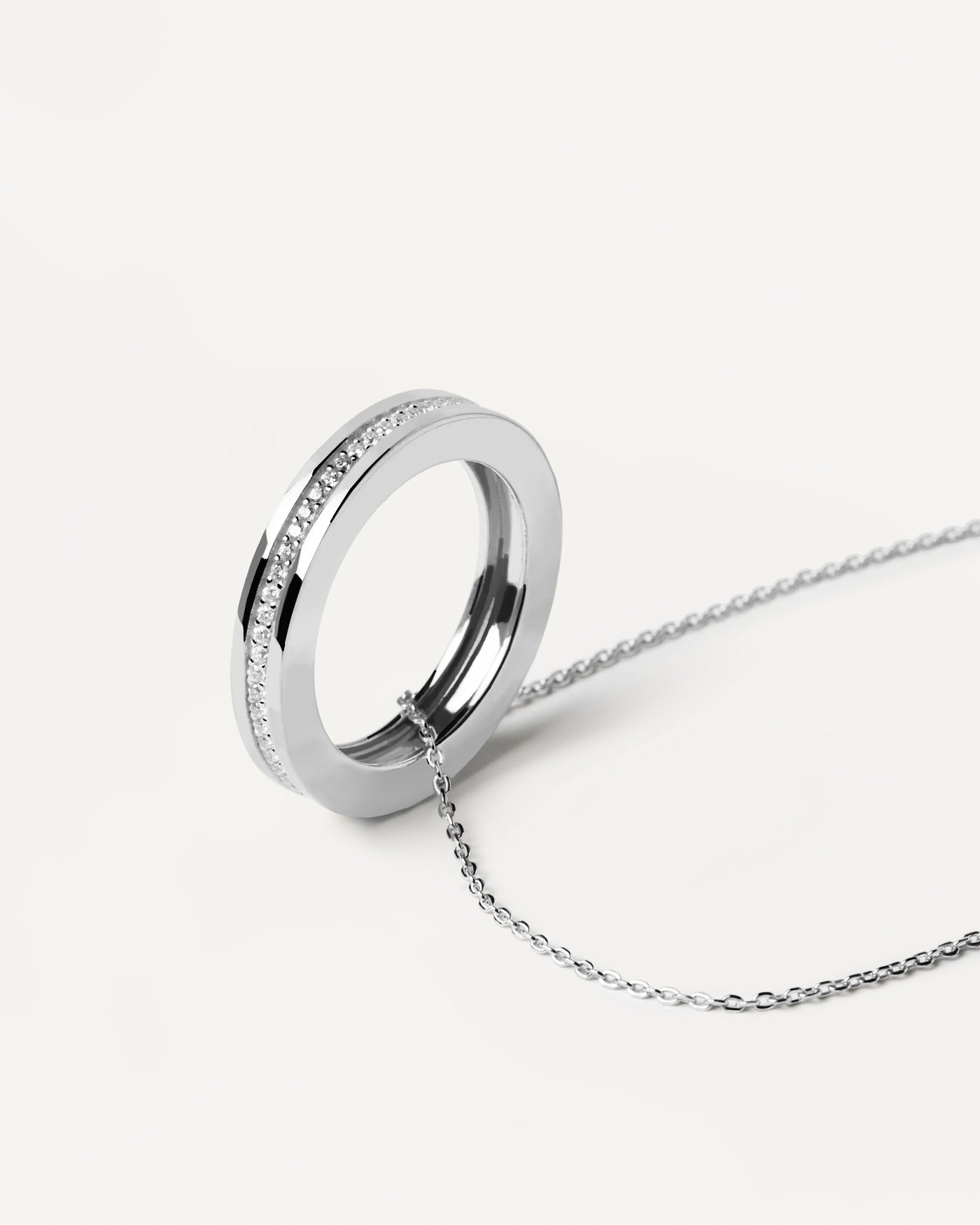 Infinity Silberhalskette - 
  
    Sterling Silber
  
