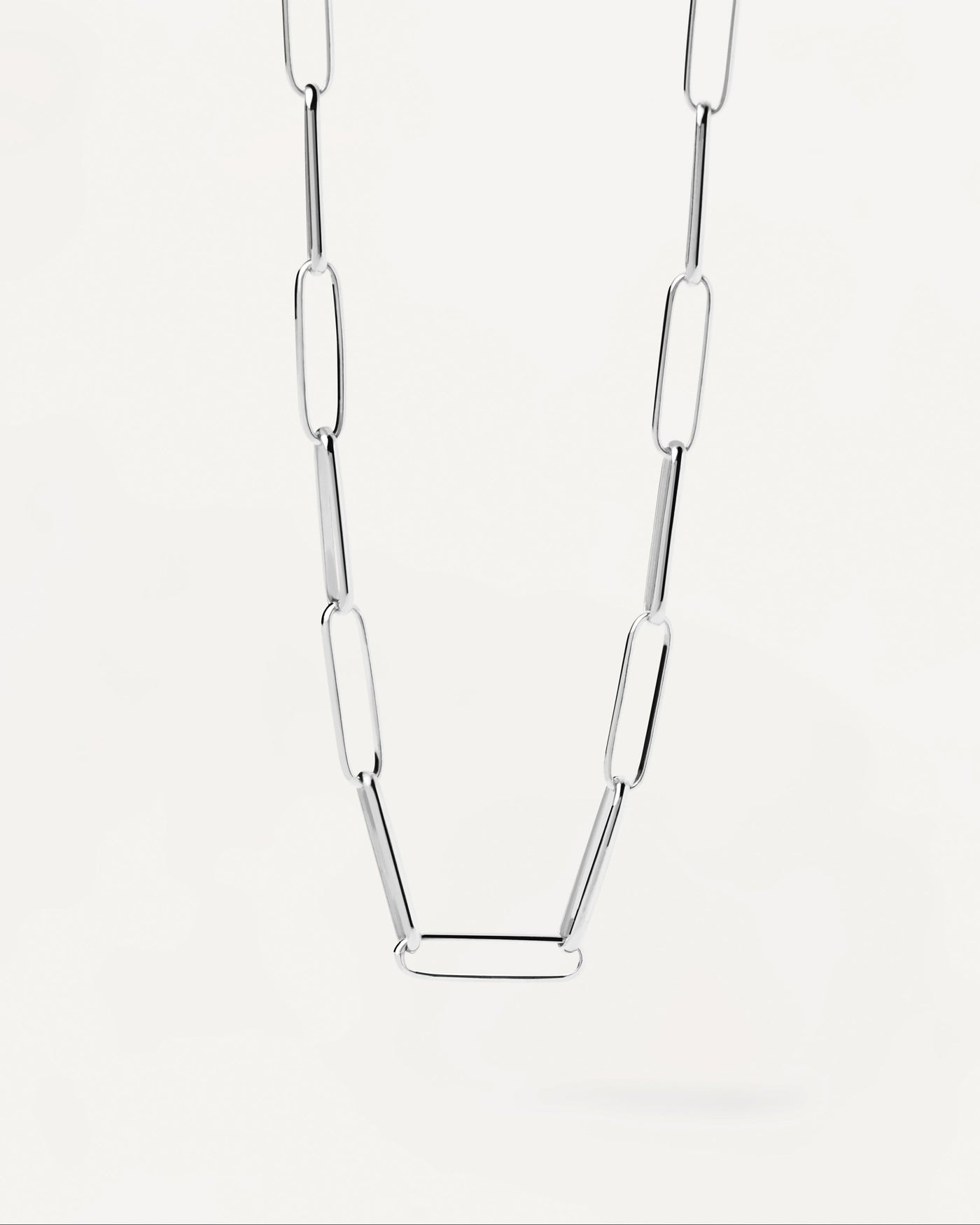 Collana a Catena in Argento Big Statement - 
  
    Argento sterling
  

