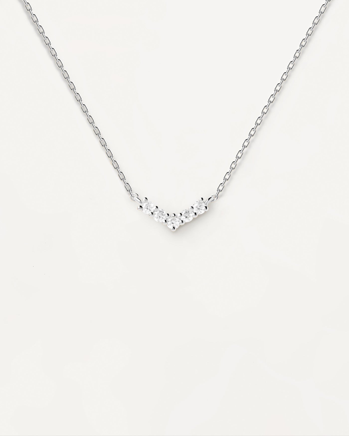 Mini Crown Silver Necklace - 
  
    Sterling Silver
  

