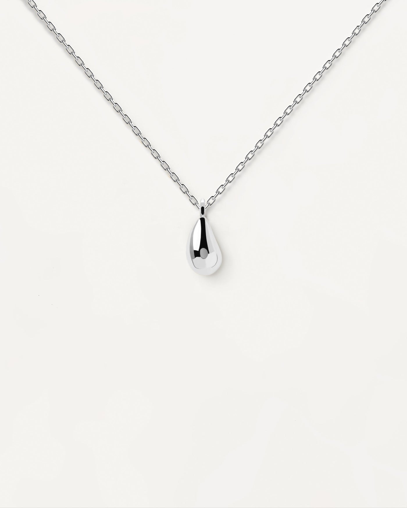 Drop Silver Necklace - 
  
    Sterling Silver
  
