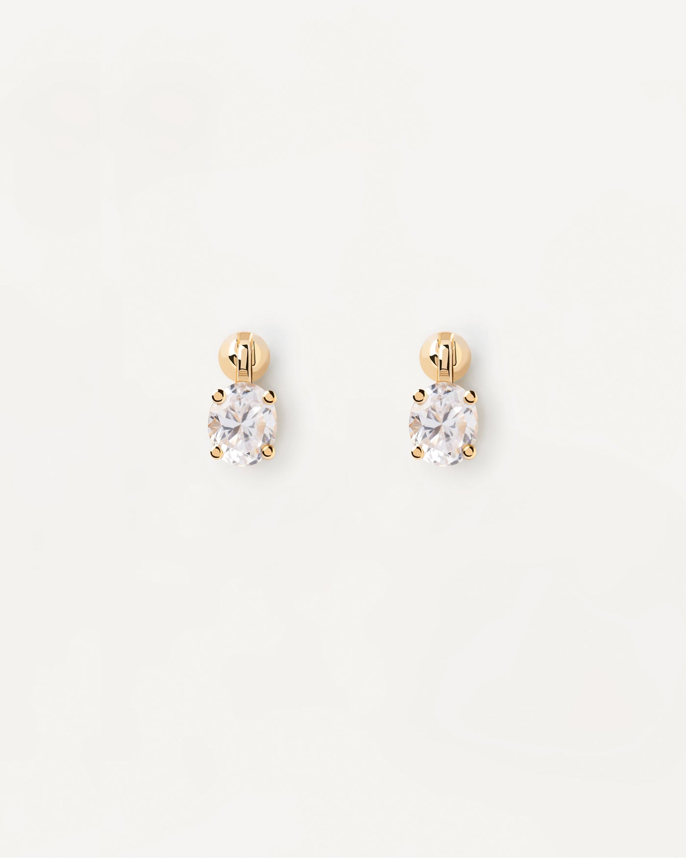 Gia Einzelner Ohrring - 
  
    Sterling Silber / 18K Goldplattierung
  
