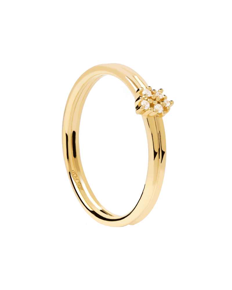 Anello Nova - 
  
    Argento sterling / Placcatura in Oro 18K
  
