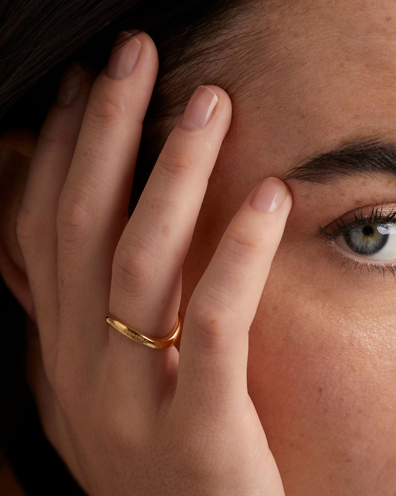Anello In Oro Celeste - 
  
    Oro 18K
  

