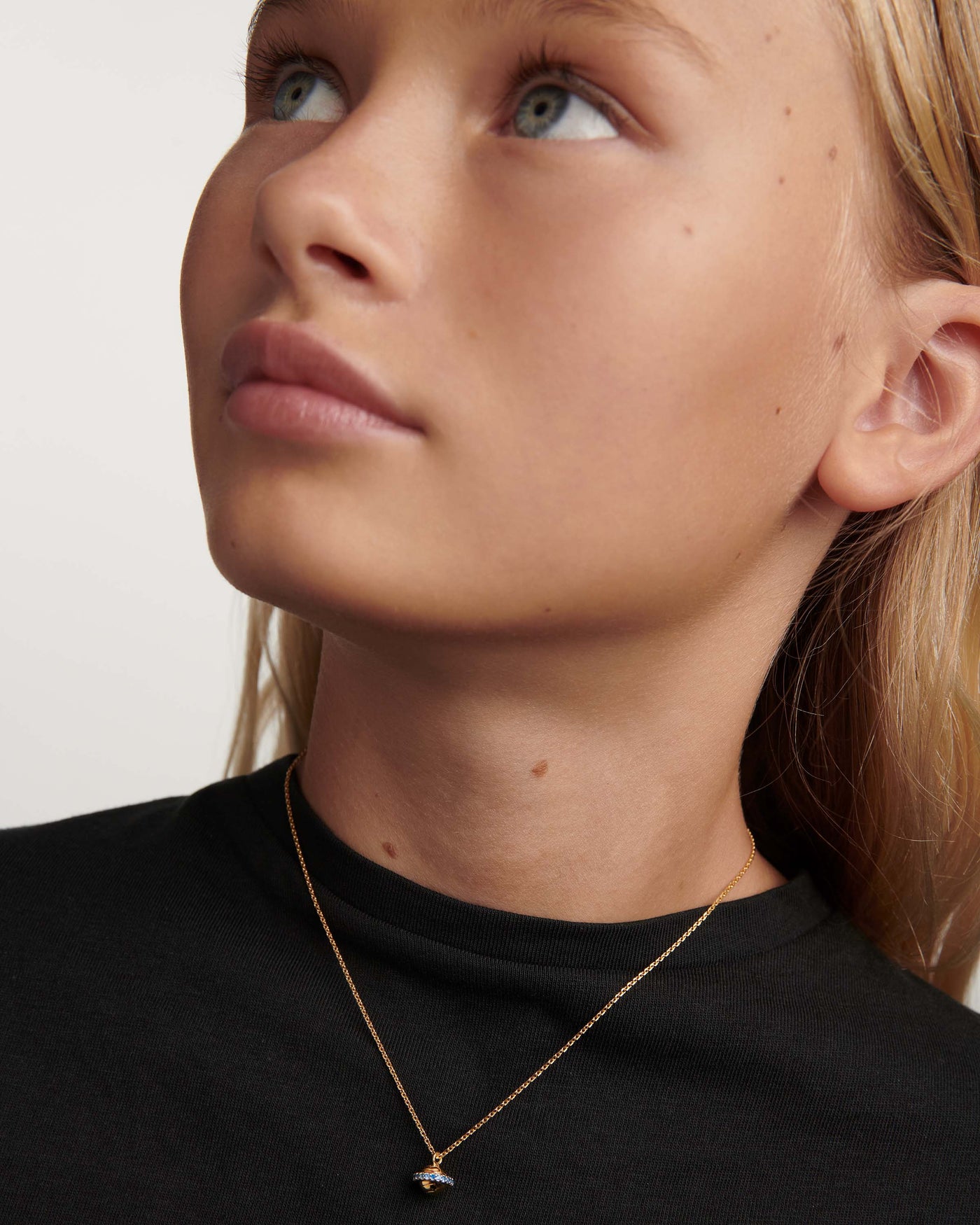 Collana Saturn Trip - 
  
    Argento sterling / Placcatura in Oro 18K
  
