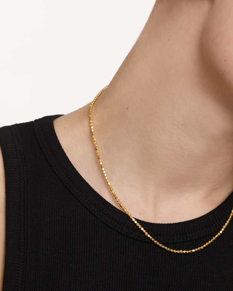 Marina Chain Necklace - 
  
    Sterling Silver / 18K Gold plating
  
