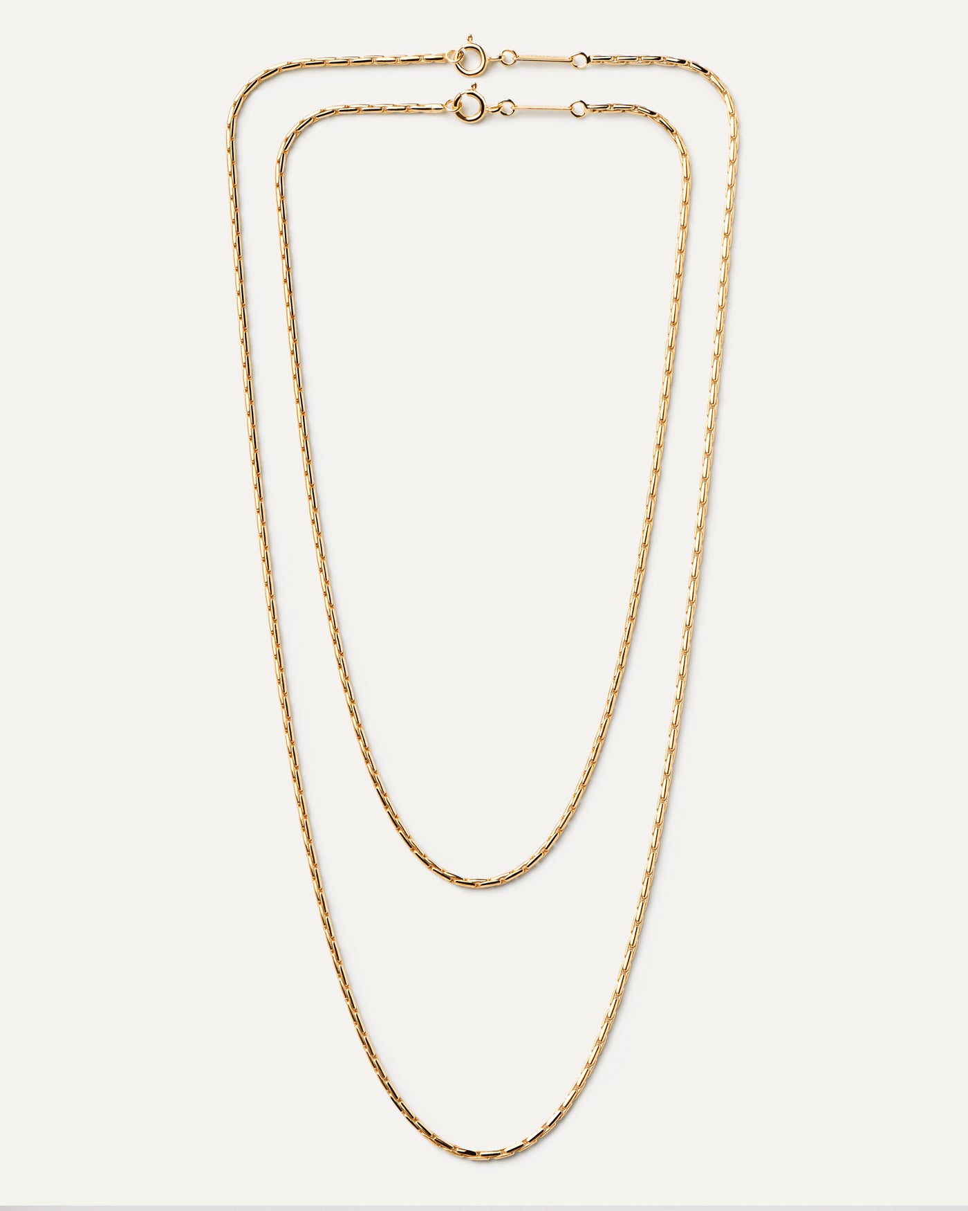Boston Chain Necklace - 
  
    Sterling Silver / 18K Gold plating
  
