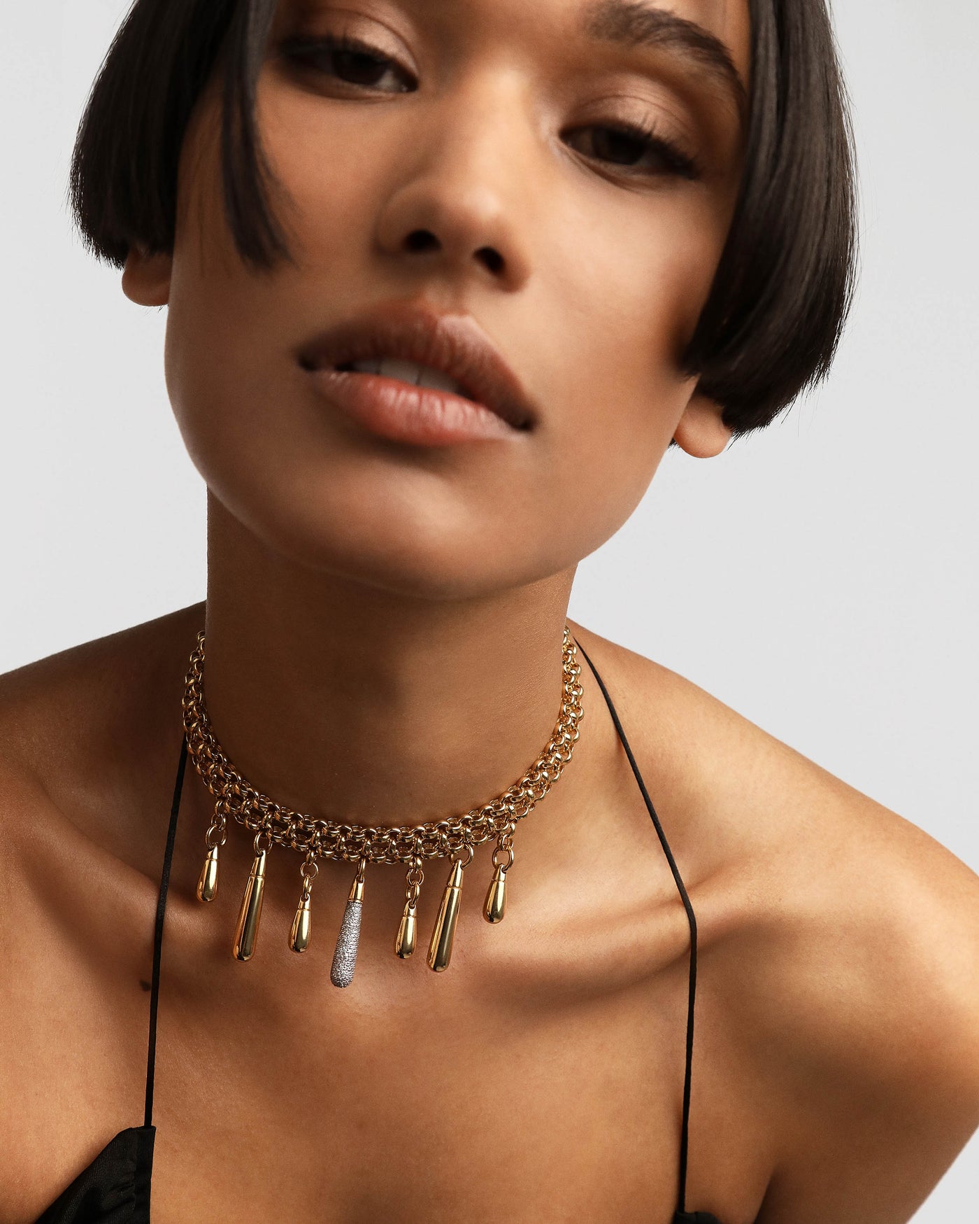 18k choker clearance