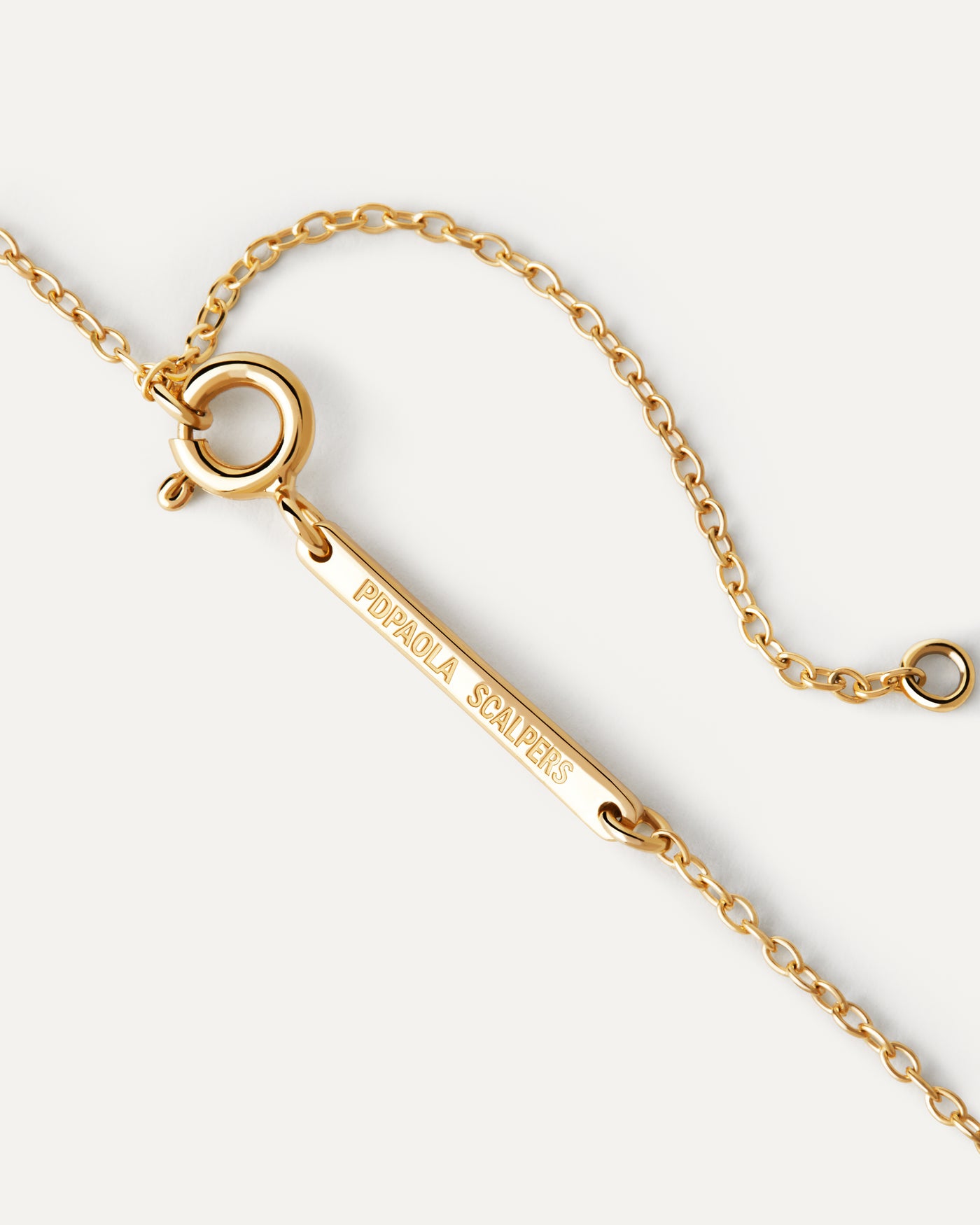 Pavé Lava Necklace - 
  
    Sterling Silver / 18K Gold plating
  
