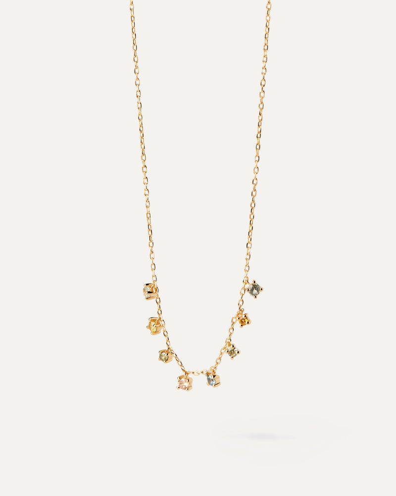Collana Rainbow Salsa - 
  
    Argento sterling / Placcatura in Oro 18K
  

