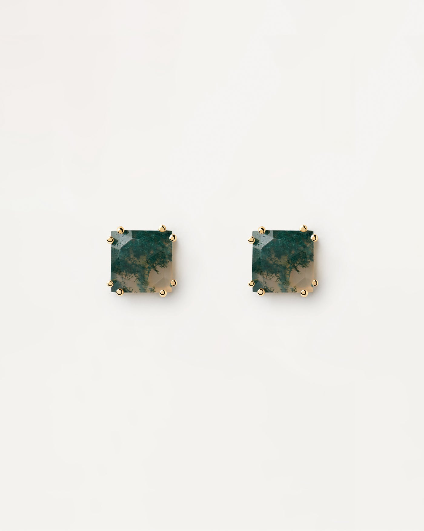 Suki Moosachat Einzelner Ohrring - 
  
    Sterling Silber / 18K Goldplattierung
  
