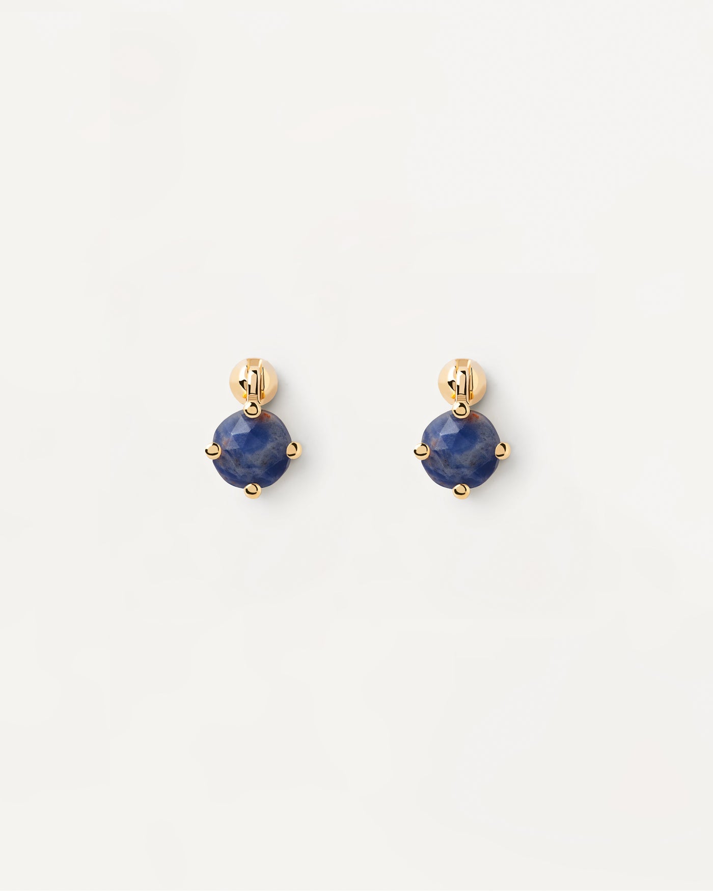 Piercing orecchio Kimi Sodalite - 
  
    Argento sterling / Placcatura in Oro 18K
  
