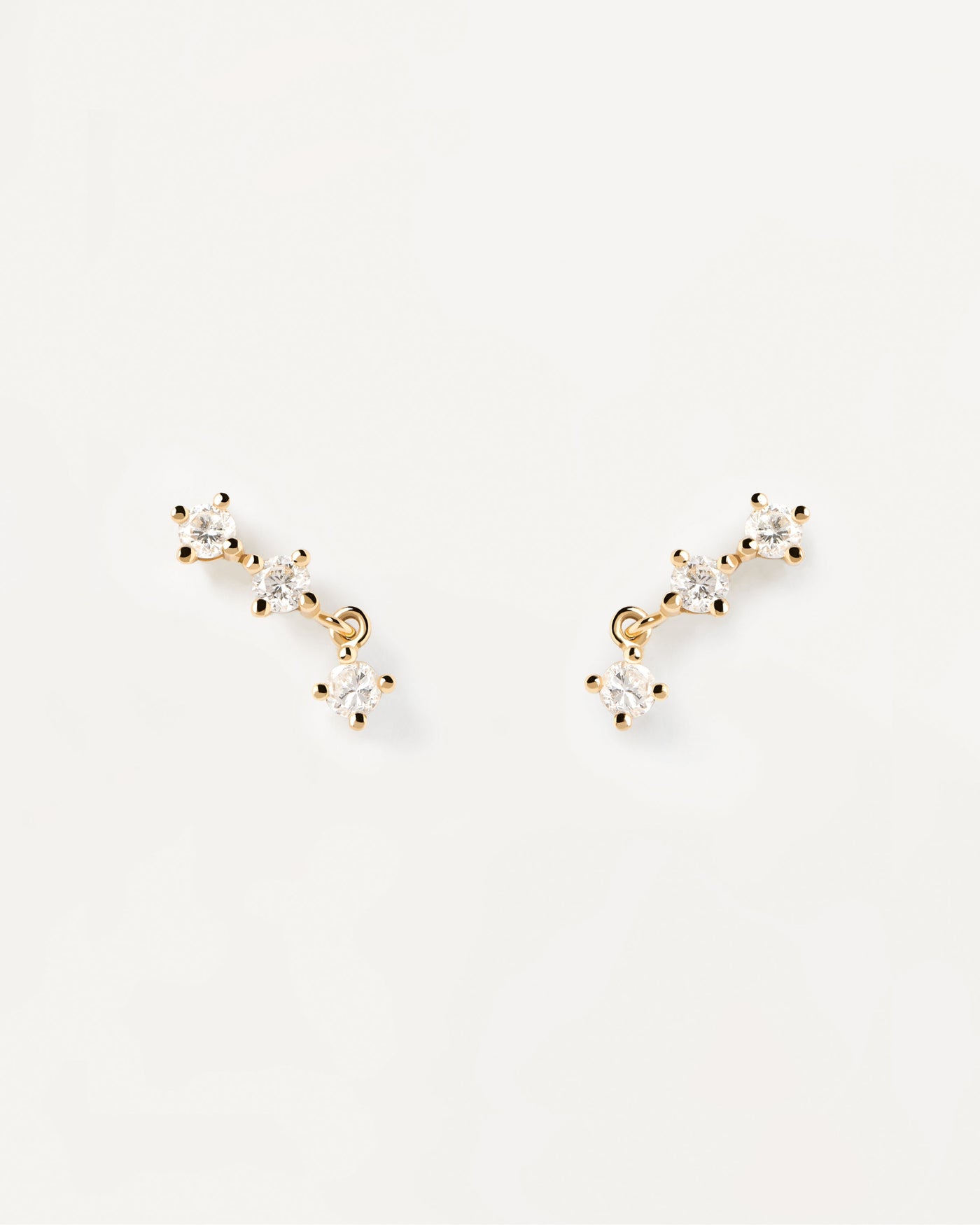 Diamonds and gold Isabella Single Earring - 
  
    18K Gold
  
