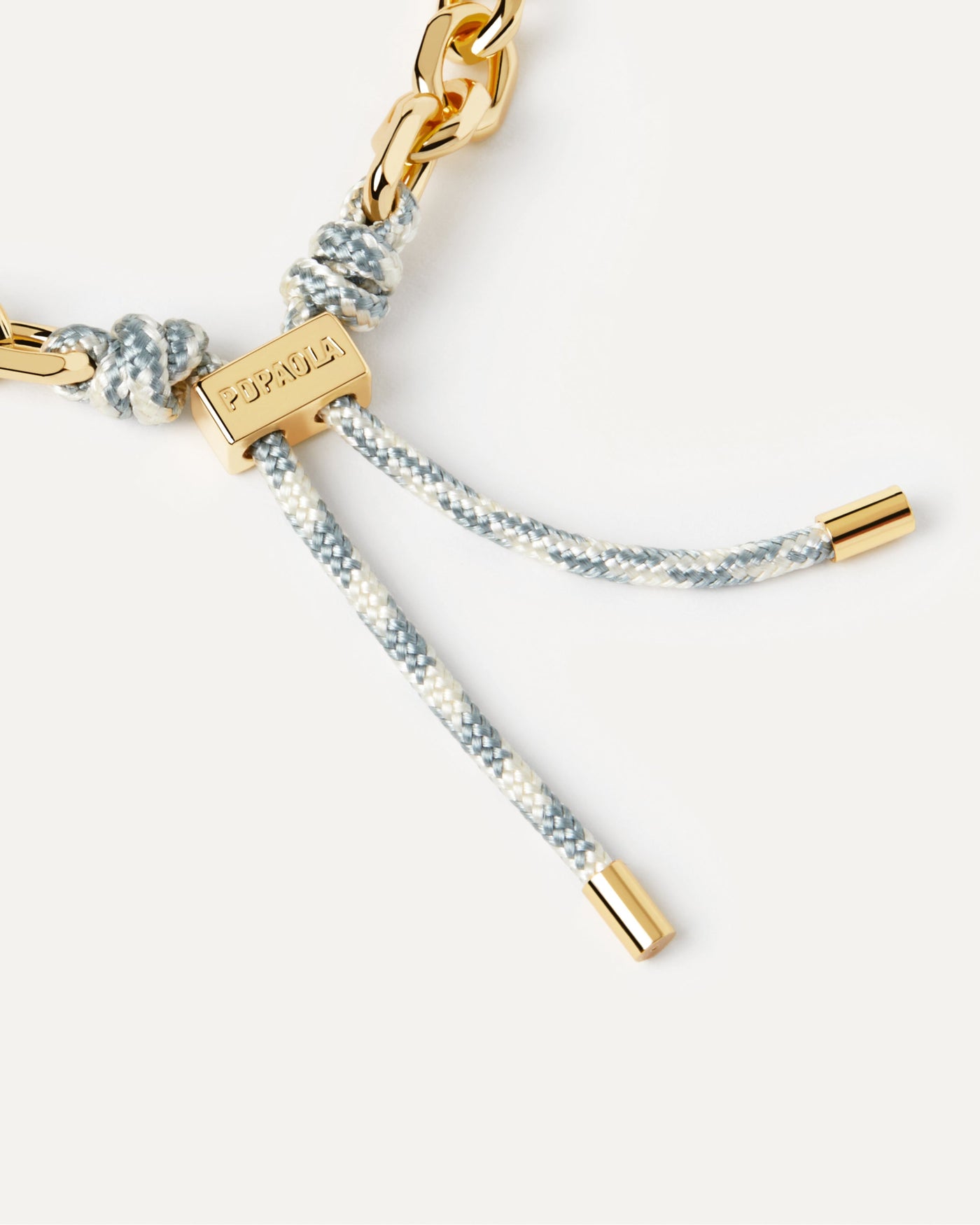Sky Essential Rope and Chain Bracelet - 
  
    Rope / 18K Gold plating
  
