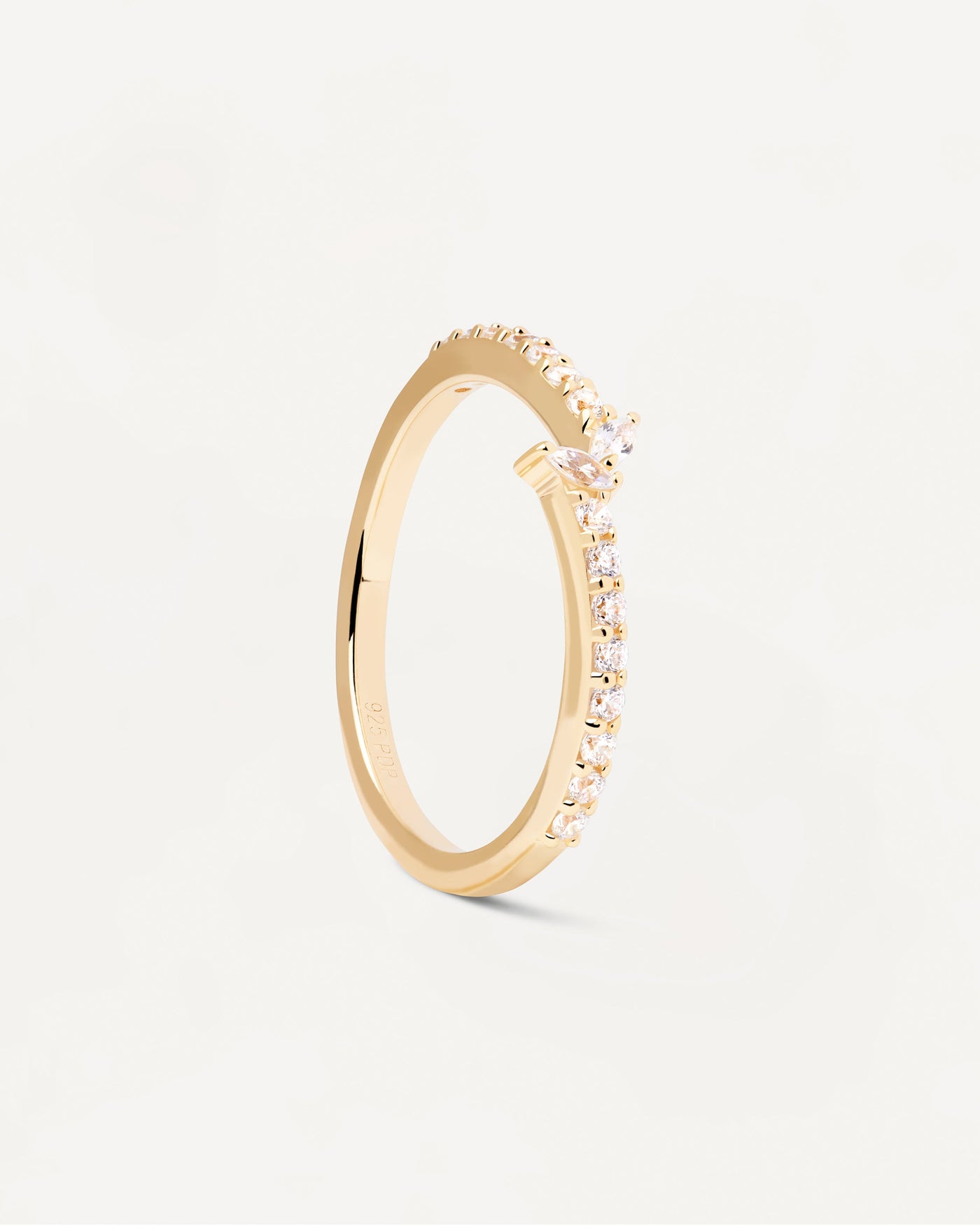Nuvola Ring - 
  
    Sterling Silver / 18K Gold plating
  
