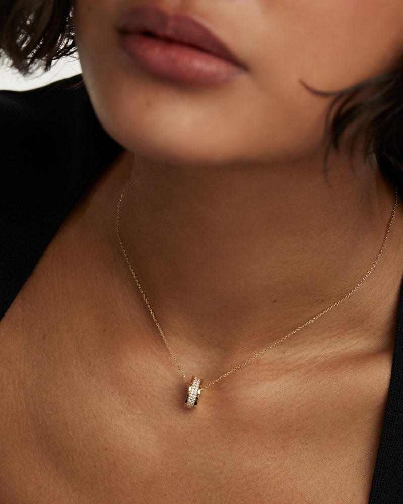 Collana Atlas - 
  
    Argento sterling / Placcatura in Oro 18K
  
