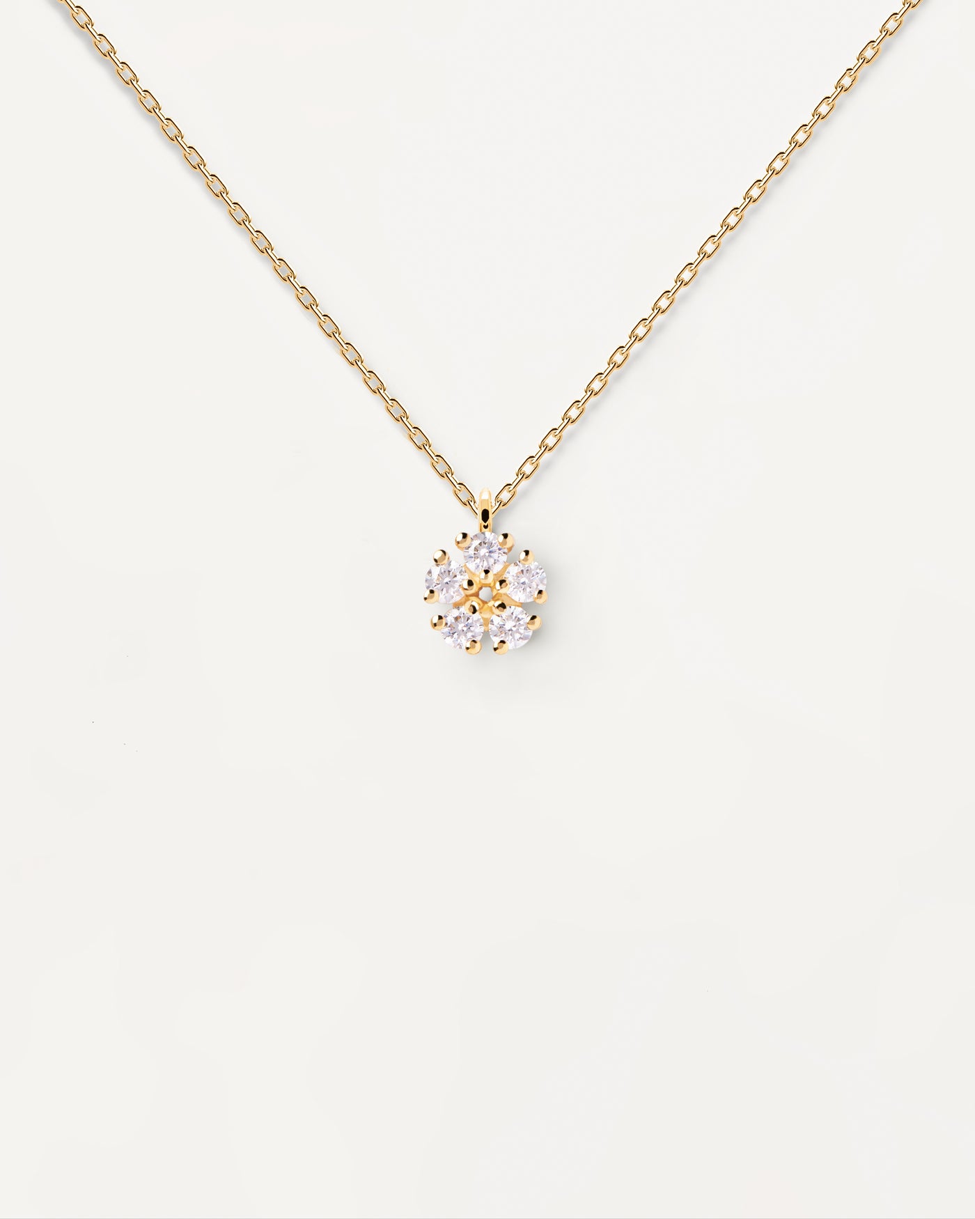 Daisy Necklace - 
  
    Sterling Silver / 18K Gold plating
  
