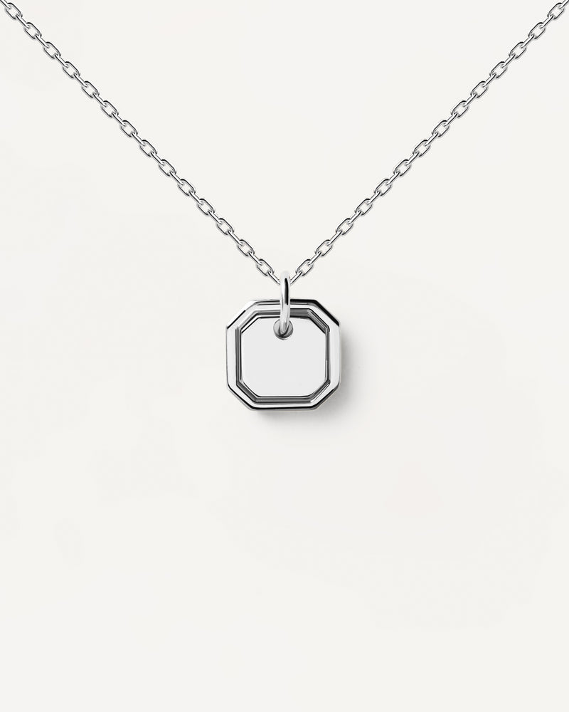 Octet Silver Necklace - 
  
    Argent massif
  
