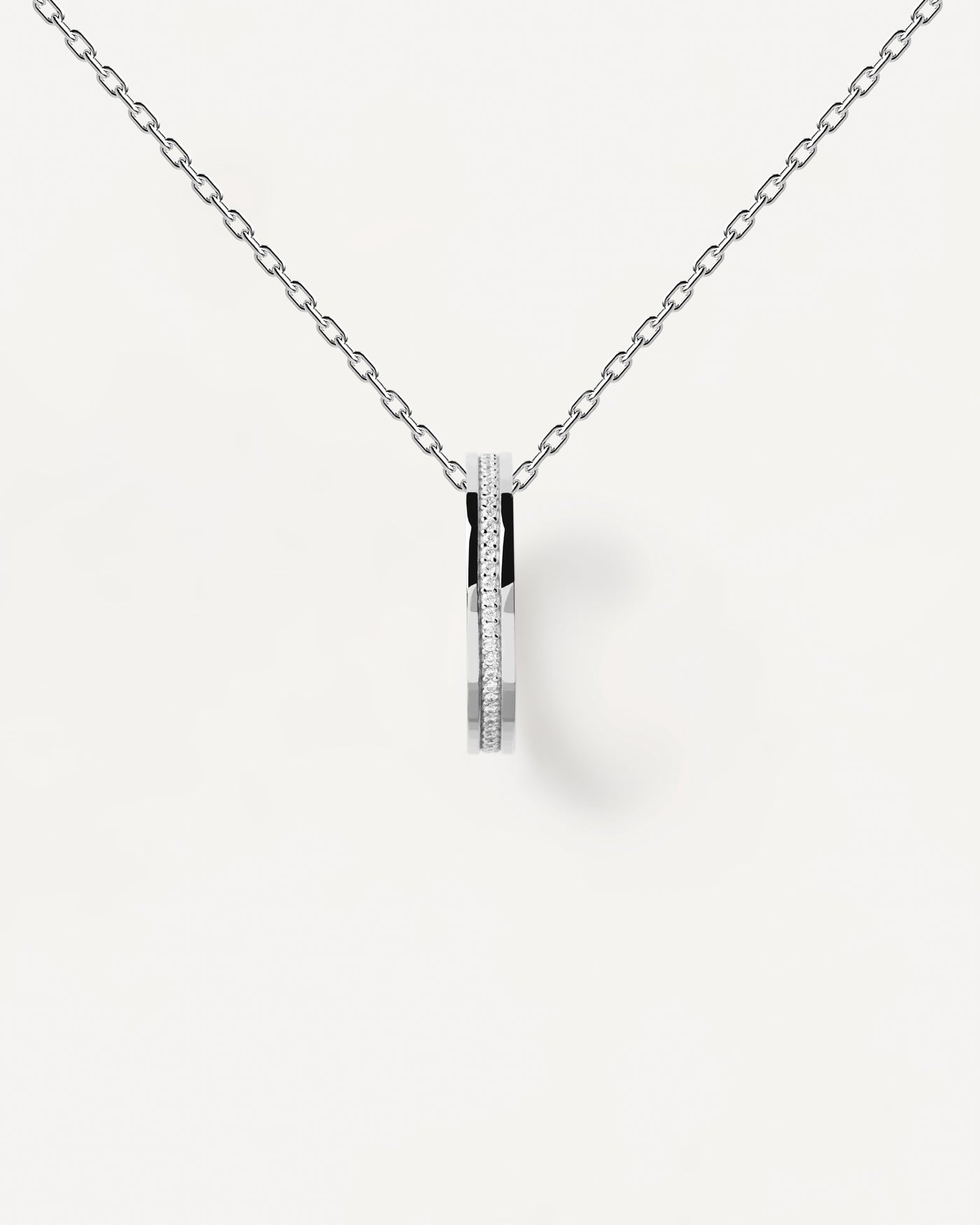Infinity Silberhalskette - 
  
    Sterling Silber
  
