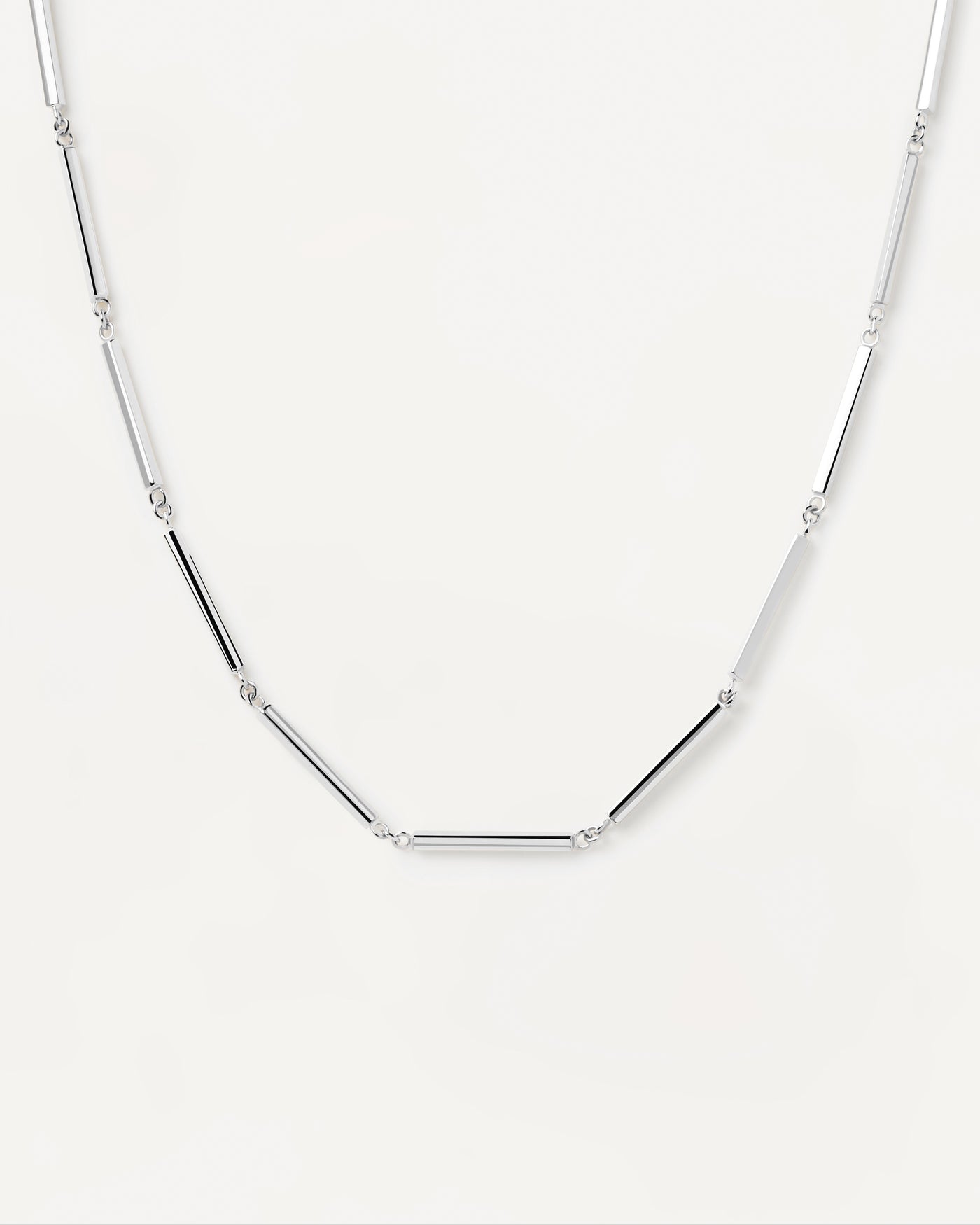 Collana a Catena in Argento Bar - 
  
    Argento sterling
  
