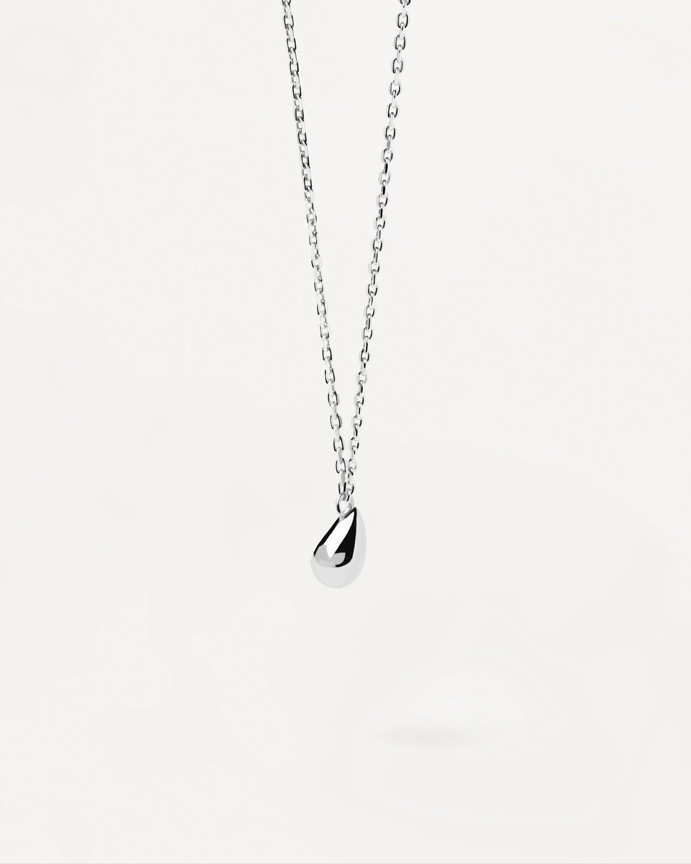 Drop Silver Necklace - 
  
    Sterling Silver
  

