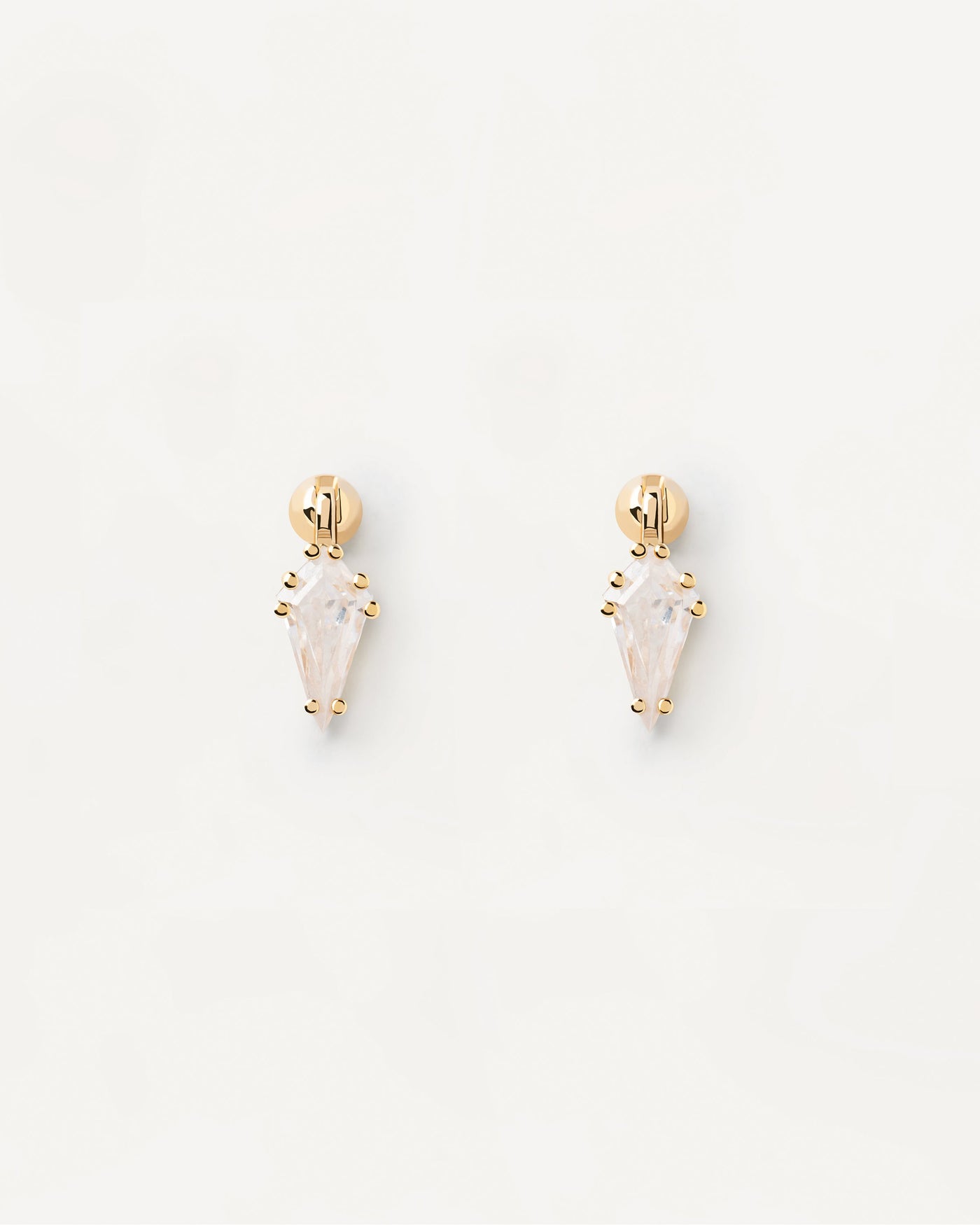 Lua Single Earring - 
  
    Sterling Silver / 18K Gold plating
  
