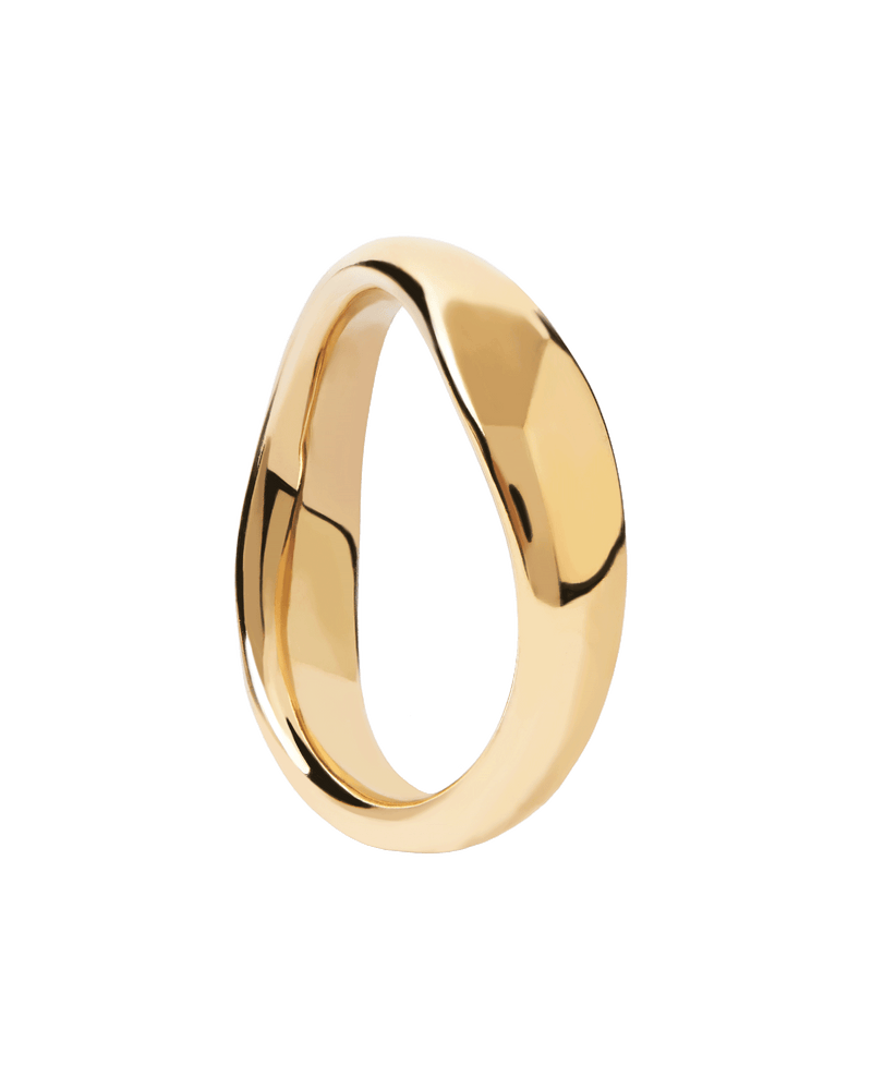 Pirouette Ring - 
  
    Sterling Silver / 18K Gold plating
  
