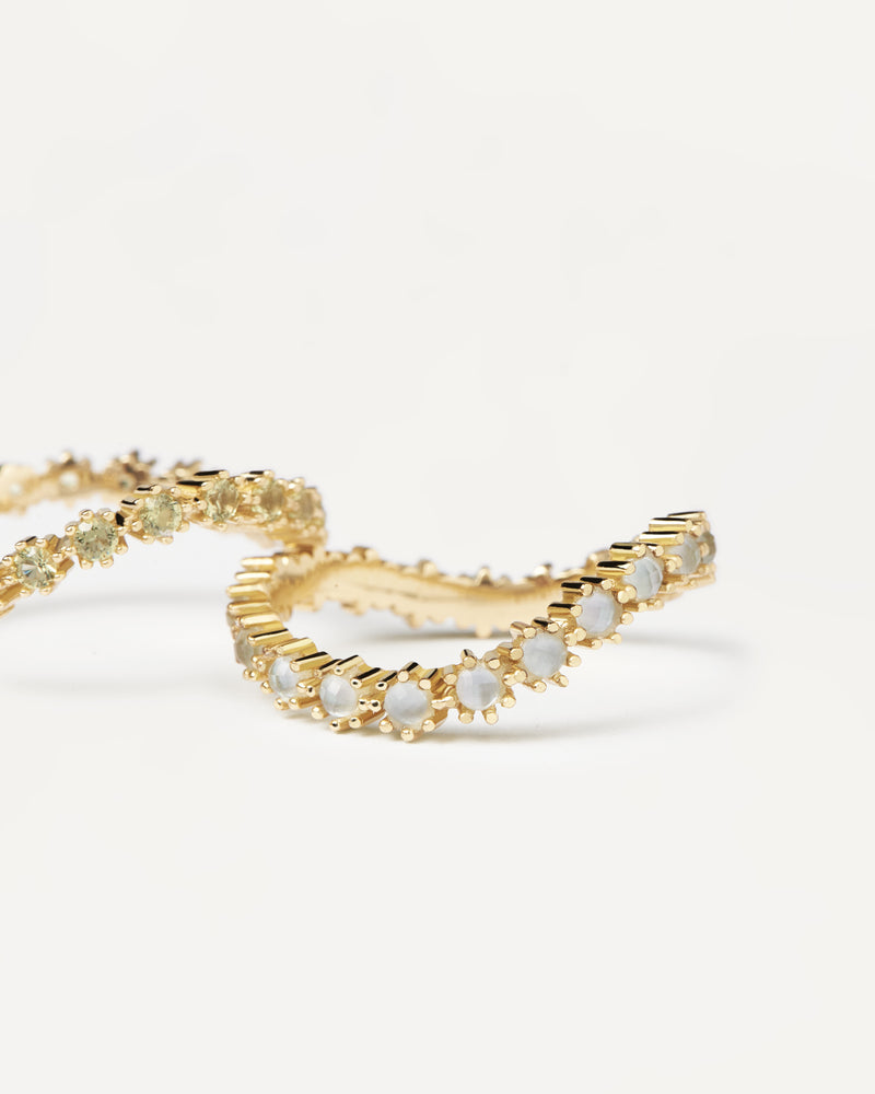 Kara Ring - 
  
    Sterling Silber / 18K Goldplattierung
  
