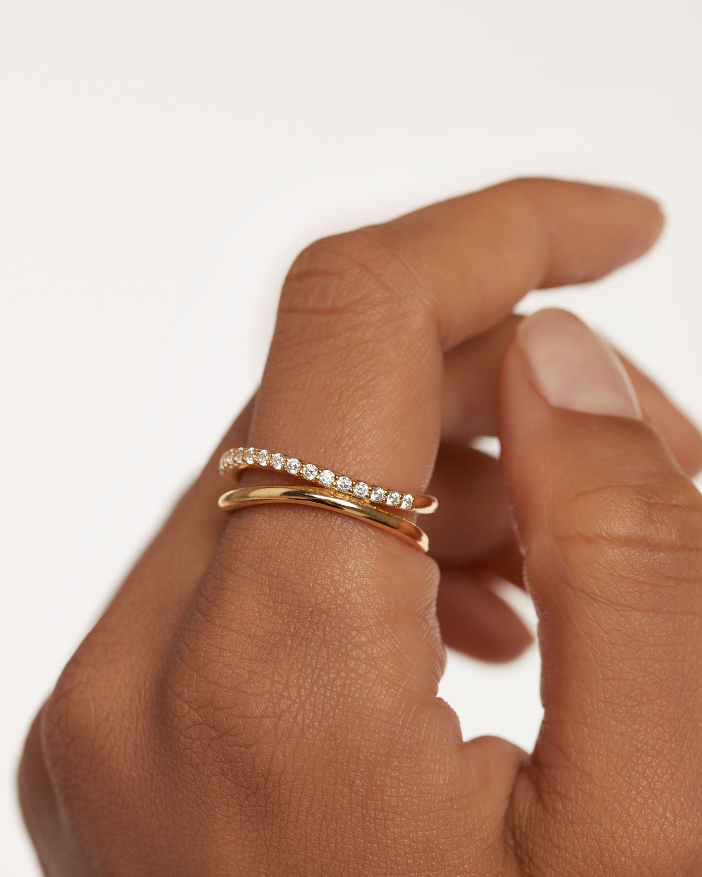 Twister Ring - 
  
    Sterling Silver / 18K Gold plating
  
